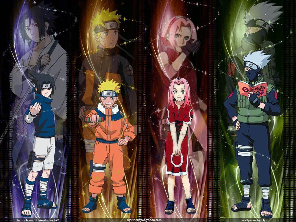 1024x768 Naruto. Naruto teams, Naruto team Anime naruto