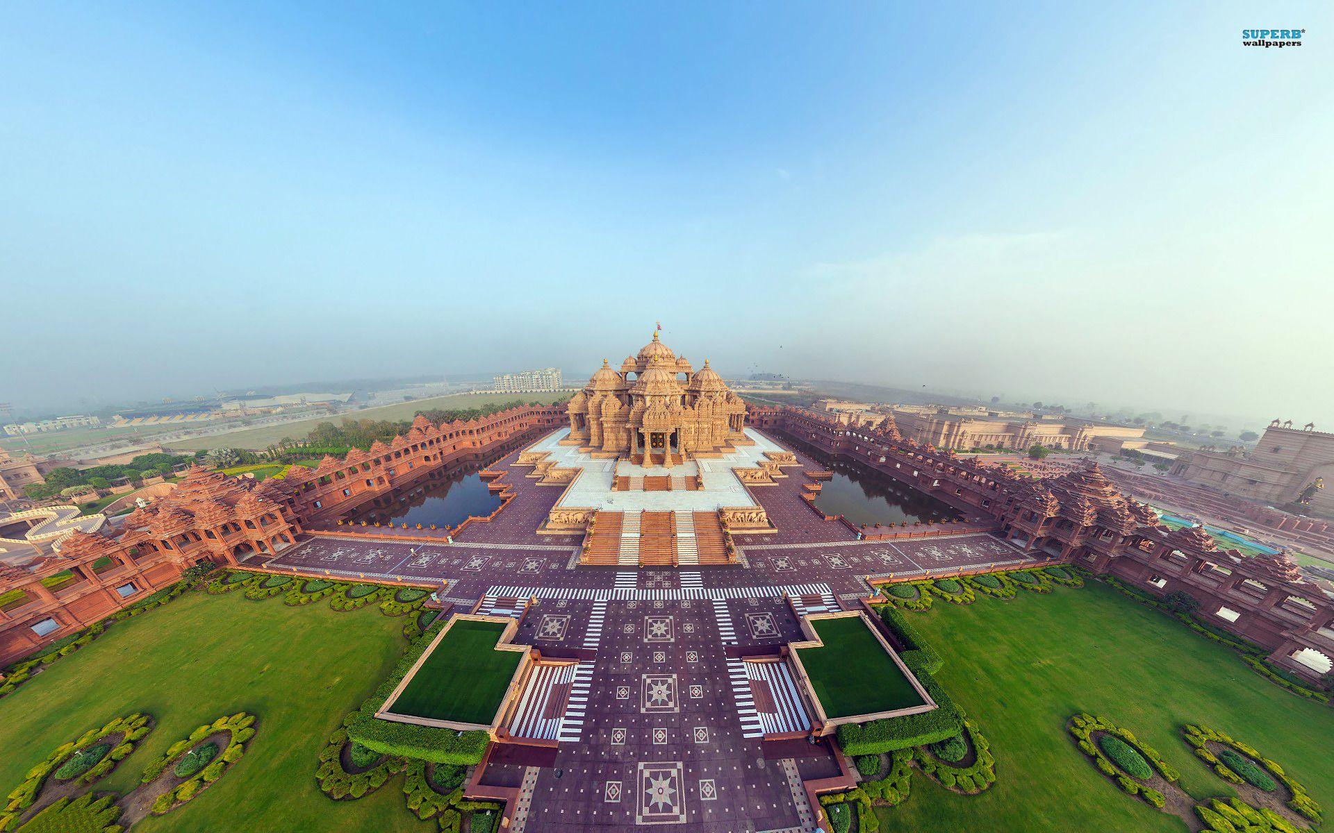 1920x1200 Akshardham Delhi India wallpaper. Akshardham Delhi India