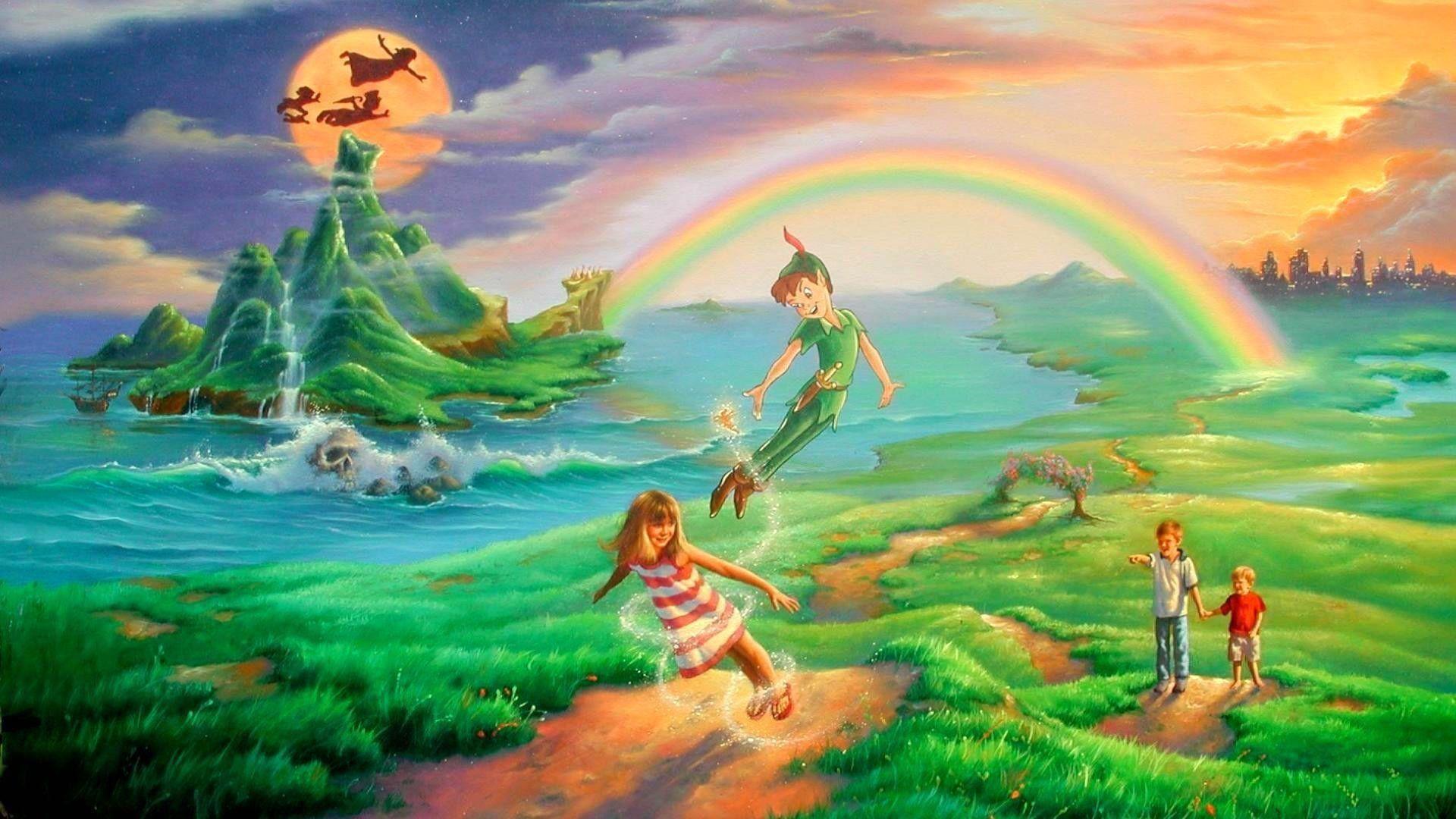 1920x1080 Neverland Peter Pan Wallpaper