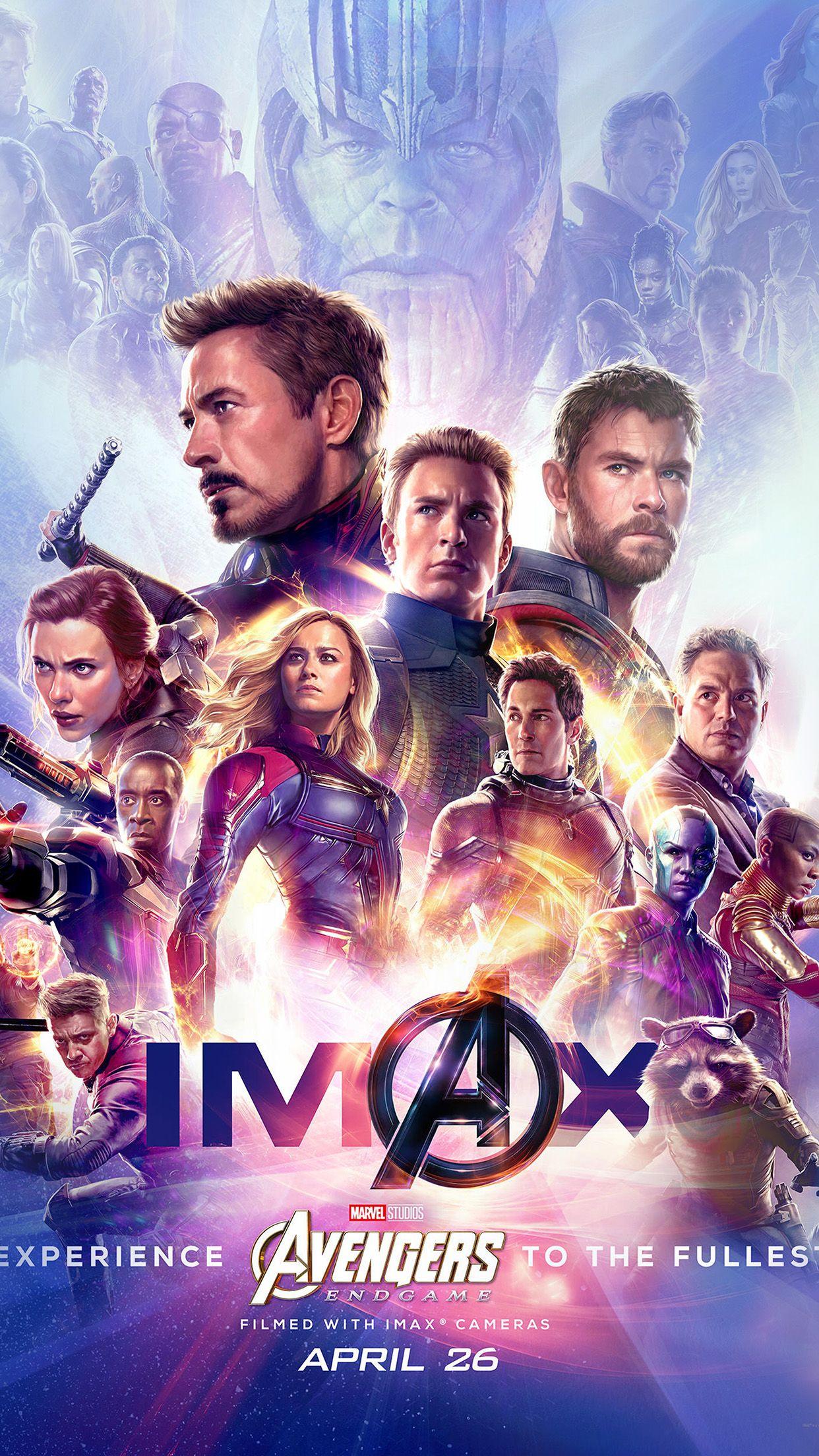 1242x2208 Marvel Poster Avengers Endgame Film Comic Art Wallpaper