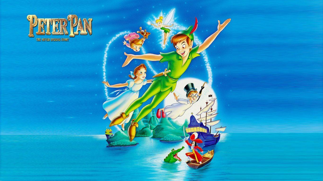 1366x768 The Adventures Of Peter Pan Movie Poster Image For Desktop Wallpaper Mobile Phones And Laptops 1920x1080 :