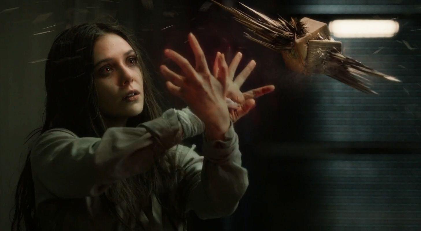 1457x800 Elizabeth Olsen Scarlet Witch Wallpaper