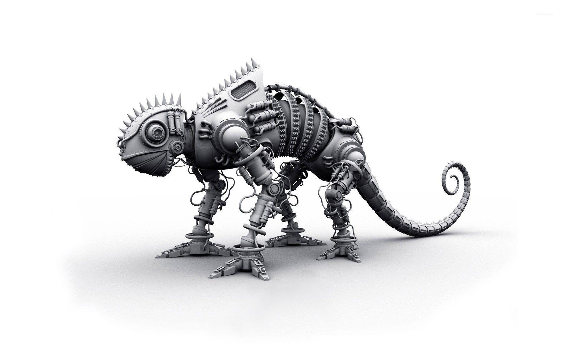 1920x1200 Robot chameleon wallpaper wallpaper