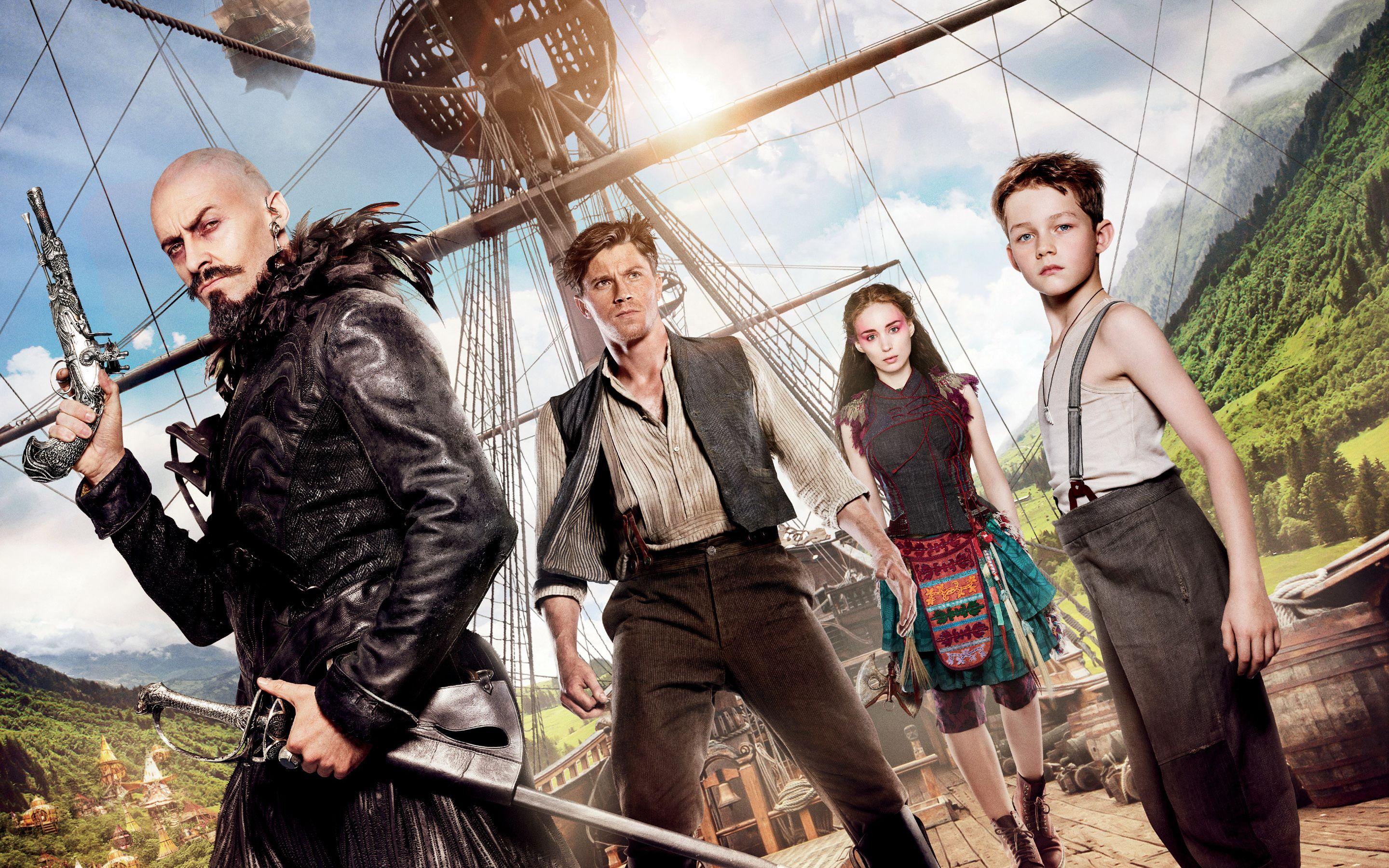 2880x1800 Hook Peter Pan Tiger Lily In Pan Movie Poster 2015
