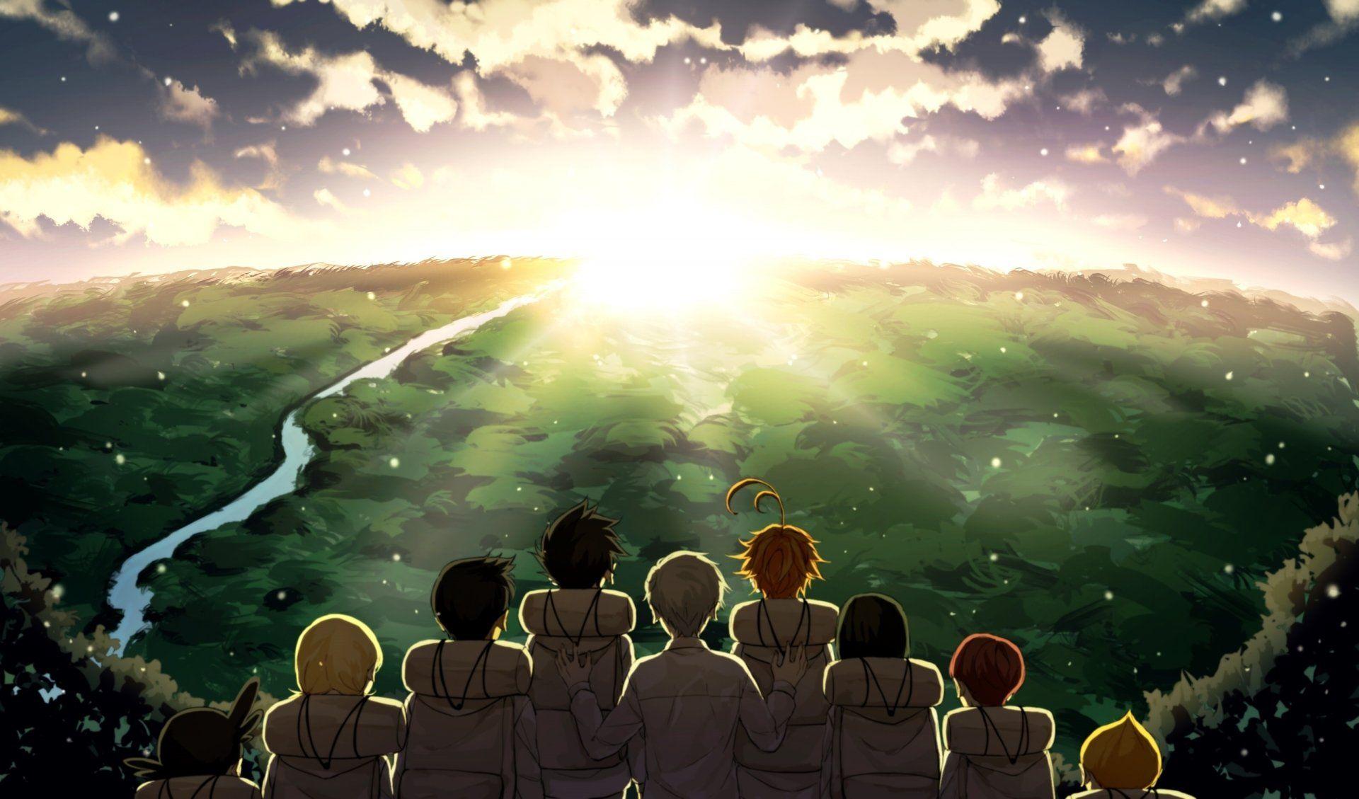 1920x1129 Title Anime The Promised Neverland Wallpaper The Promised Neverland HD Wallpaper