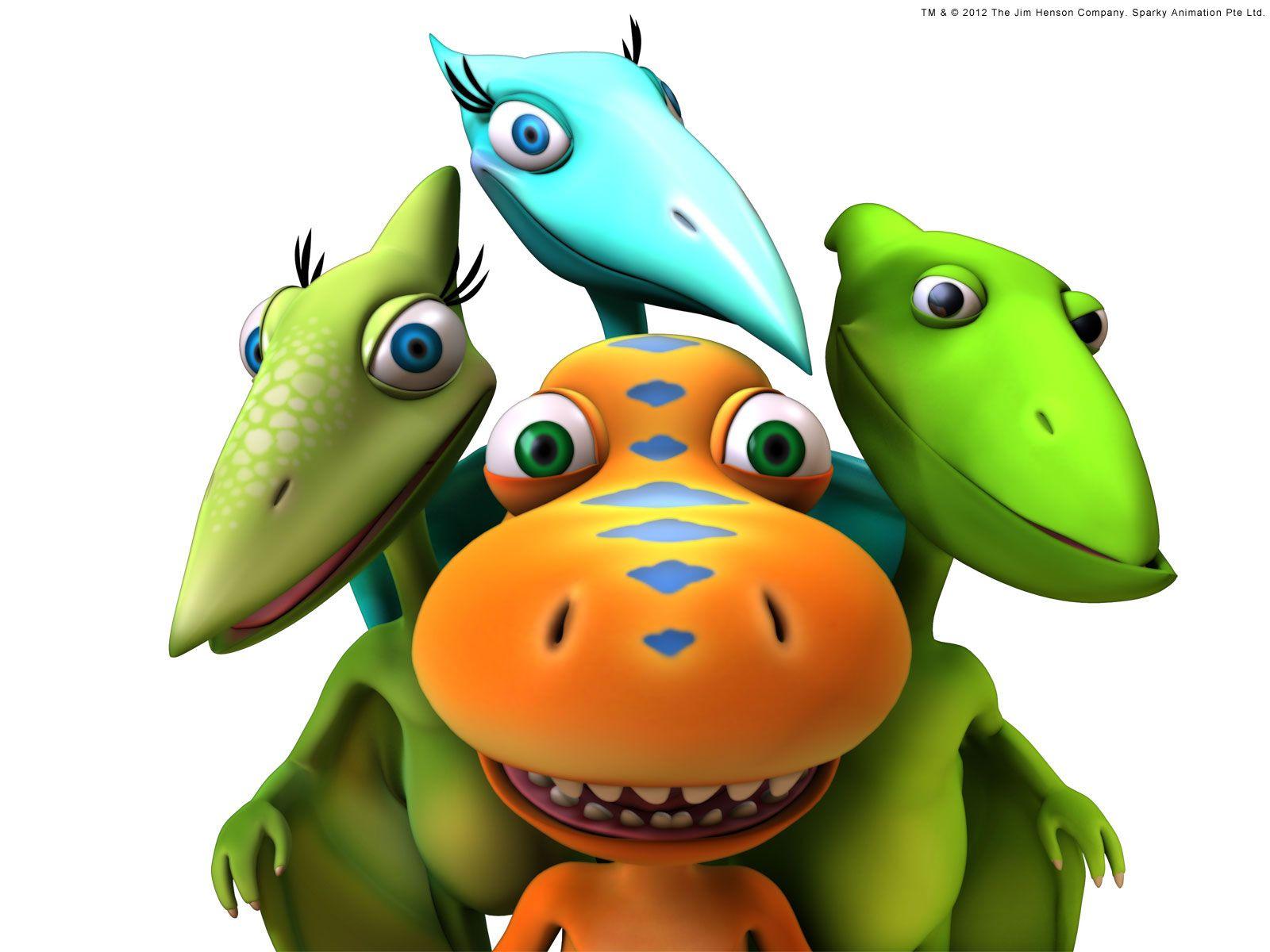 1600x1200 Download Wallpaper TrainDinosaur Train