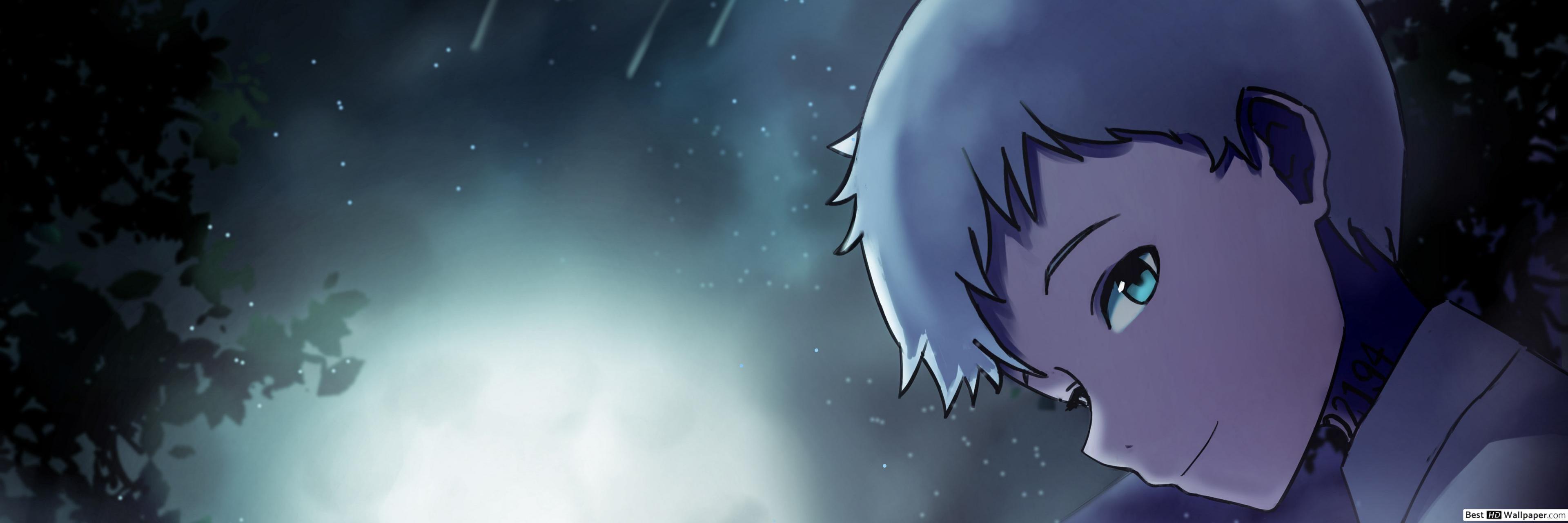 3840x1280 The Promised Neverland, Emma & Norman HD wallpaper download