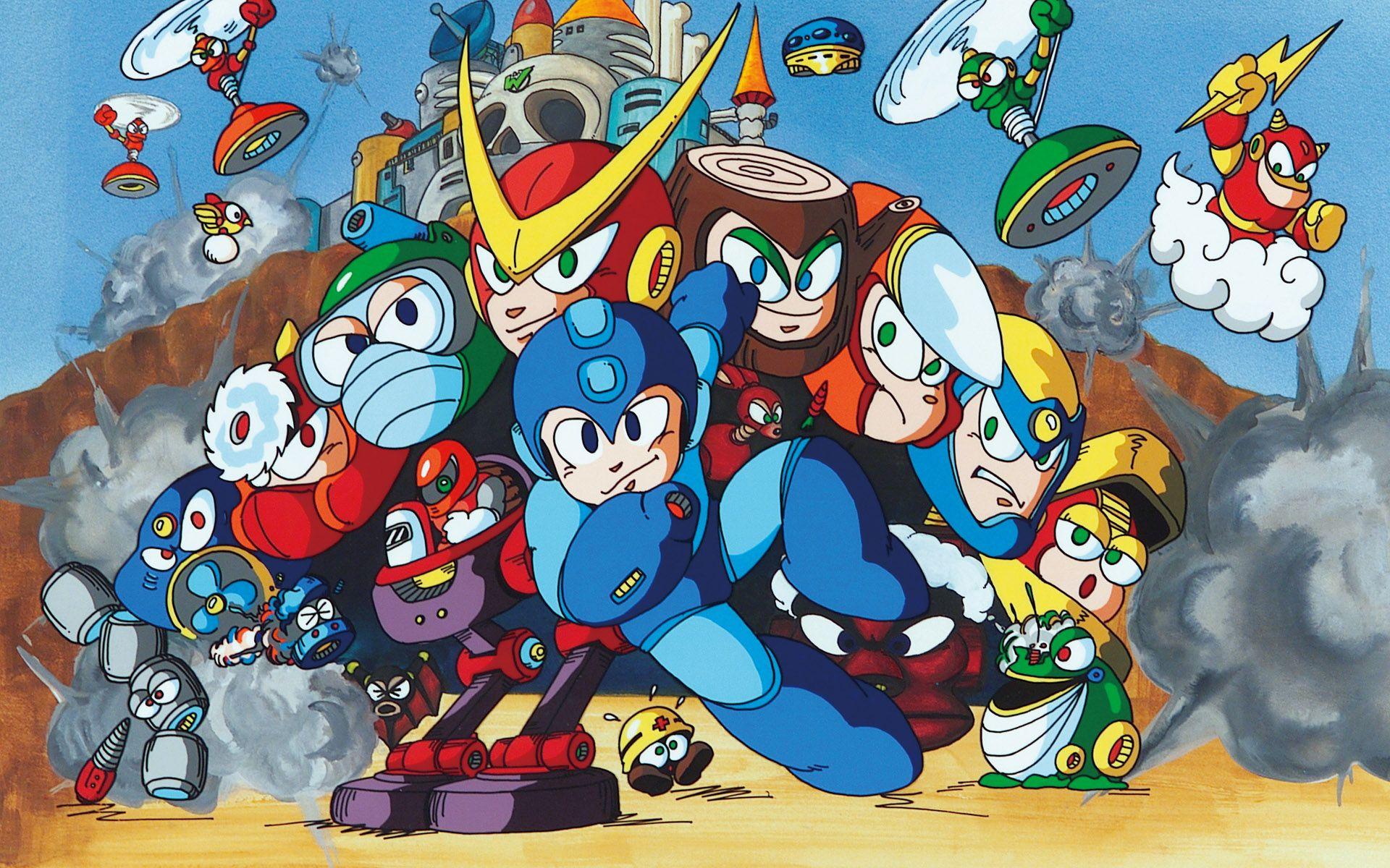1920x1200 Megaman Wallpaper Image Background Desktop & Coins