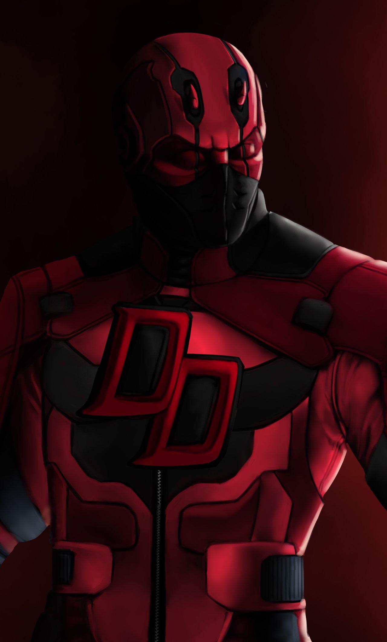 1280x2120 Deadpool Daredevil Marvel Comics 4K iPhone 6 plus Wallpaper, HD Superheroes 4K Wallpaper, Image, Photo and Background