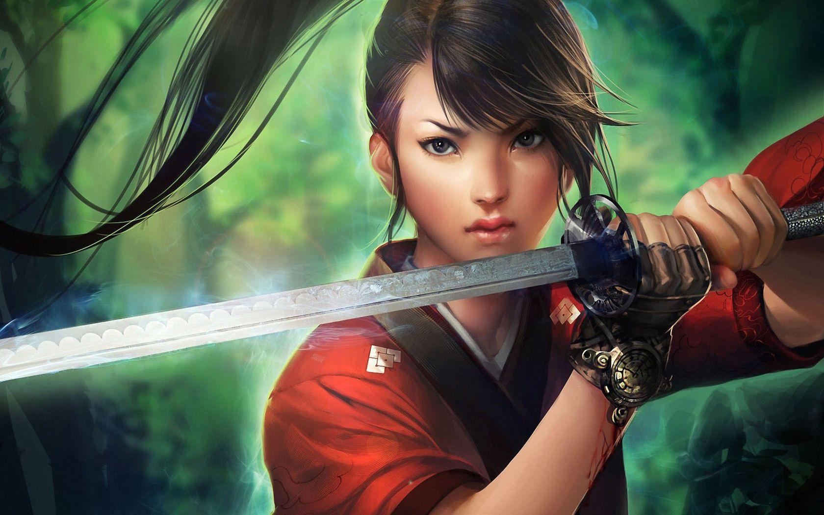 Female Ninja Wallpapers Top Free Female Ninja Backgrounds