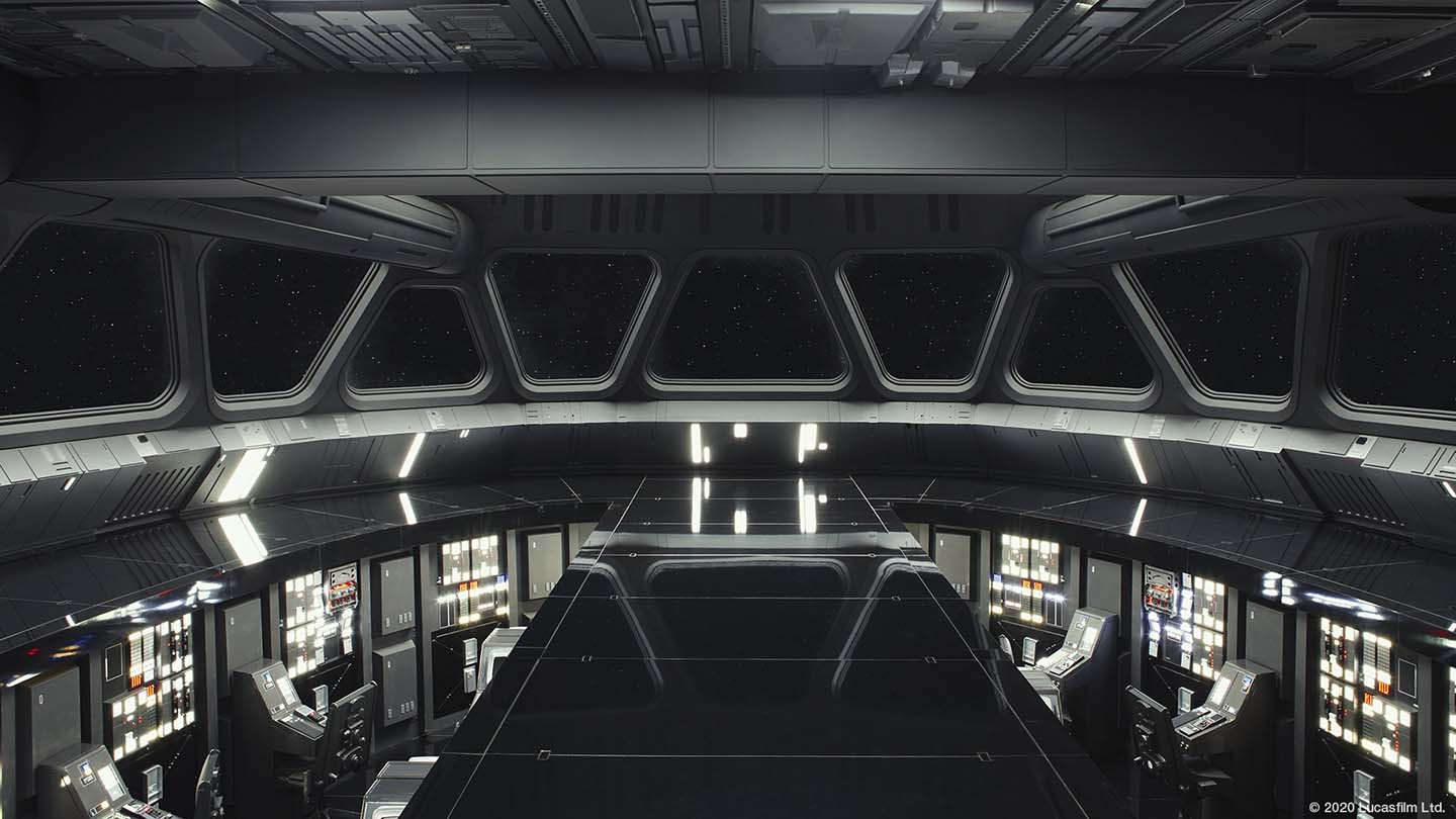 1440x810 Official Star Wars background image released for use with video calls