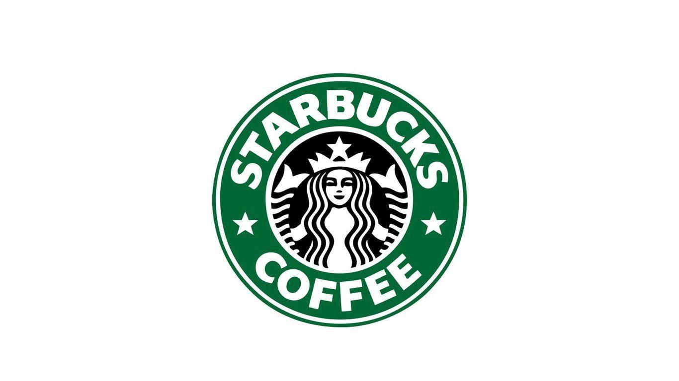 1366x768 Starbucks Logo Wallpaper