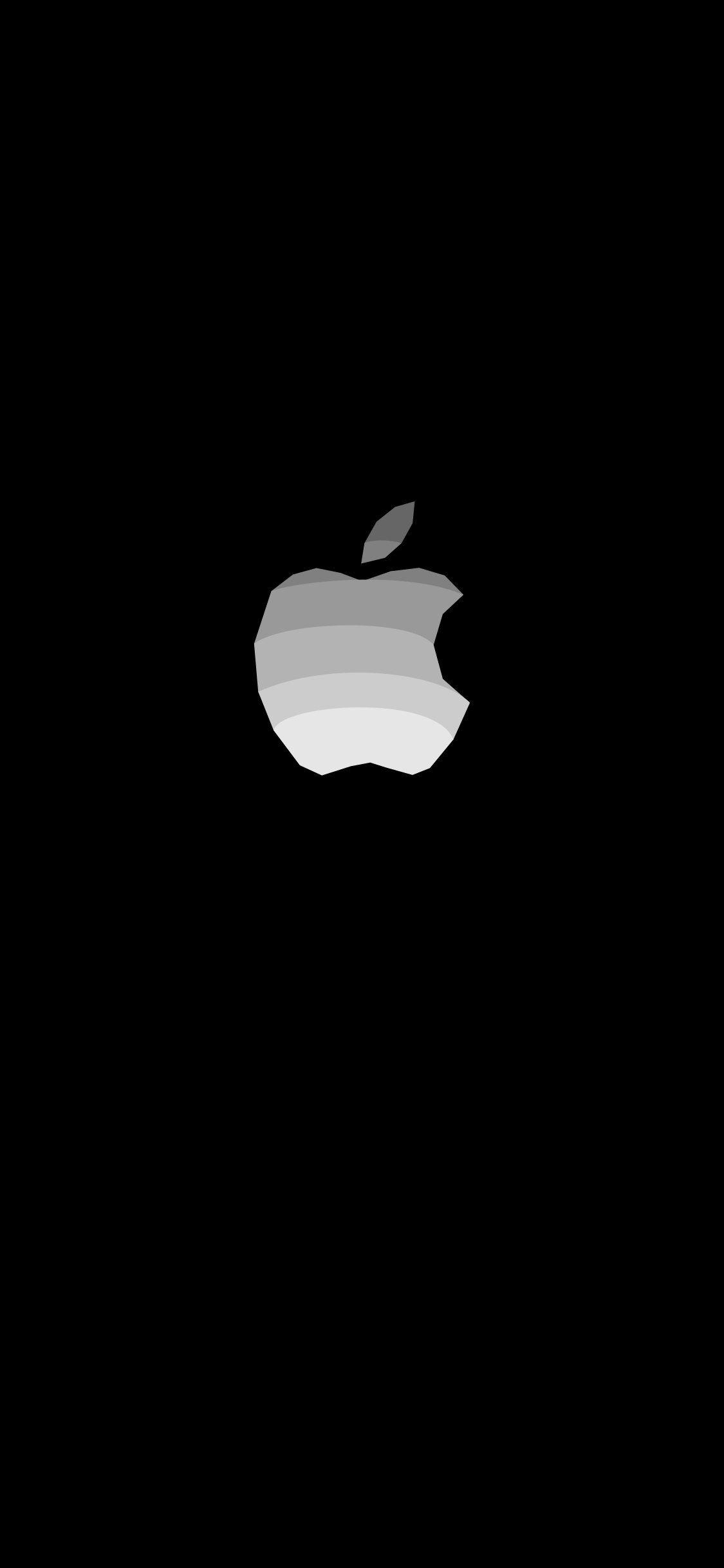1125x2436 Low poly apple logo (alternatives in the comments). iPhone X Wallpaper X Wallpaper HD