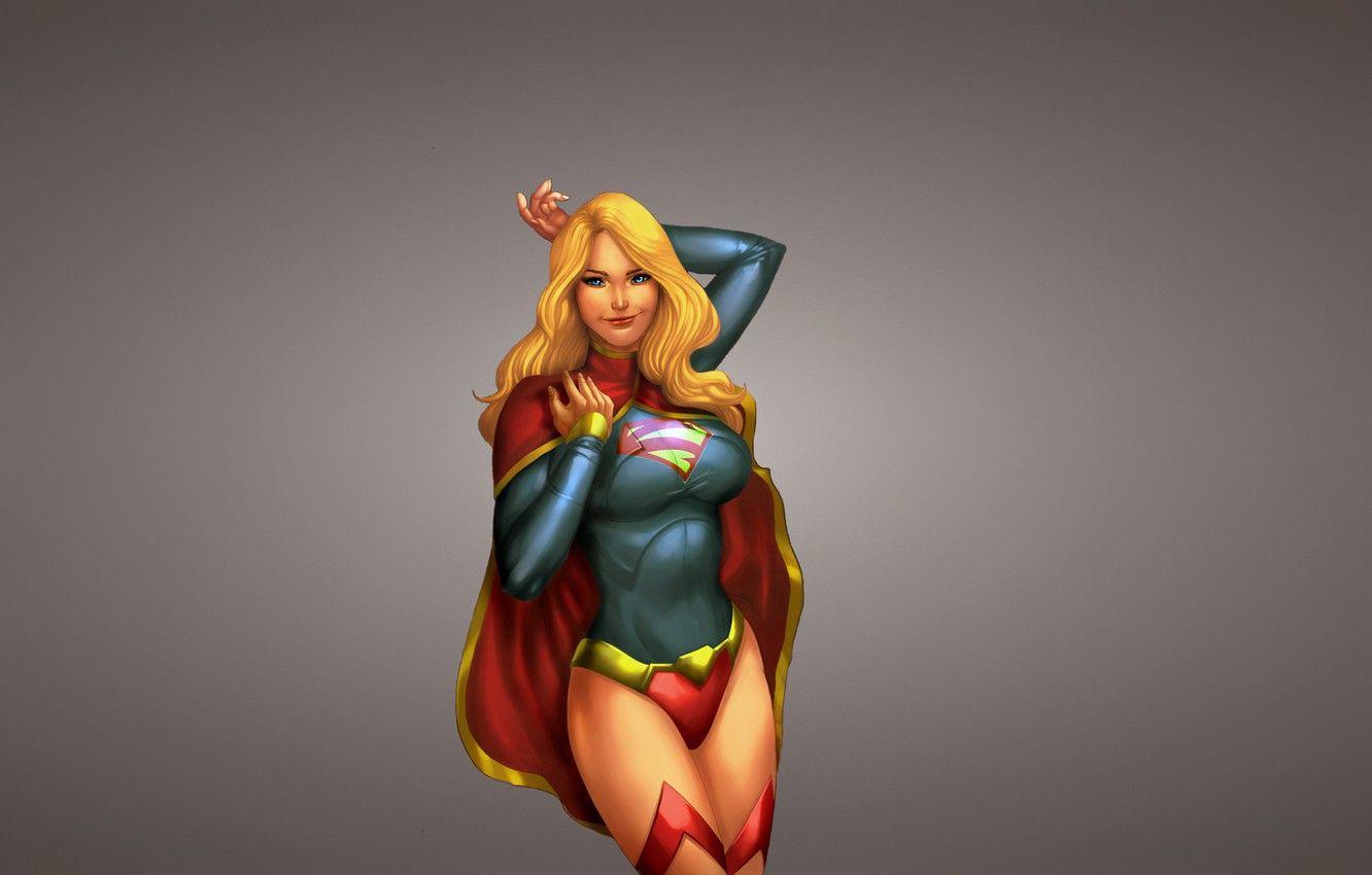 1332x850 Wallpaper Superman, comic, red coat, Superman, Supergirl, Supergirl image for desktop, section минимализм