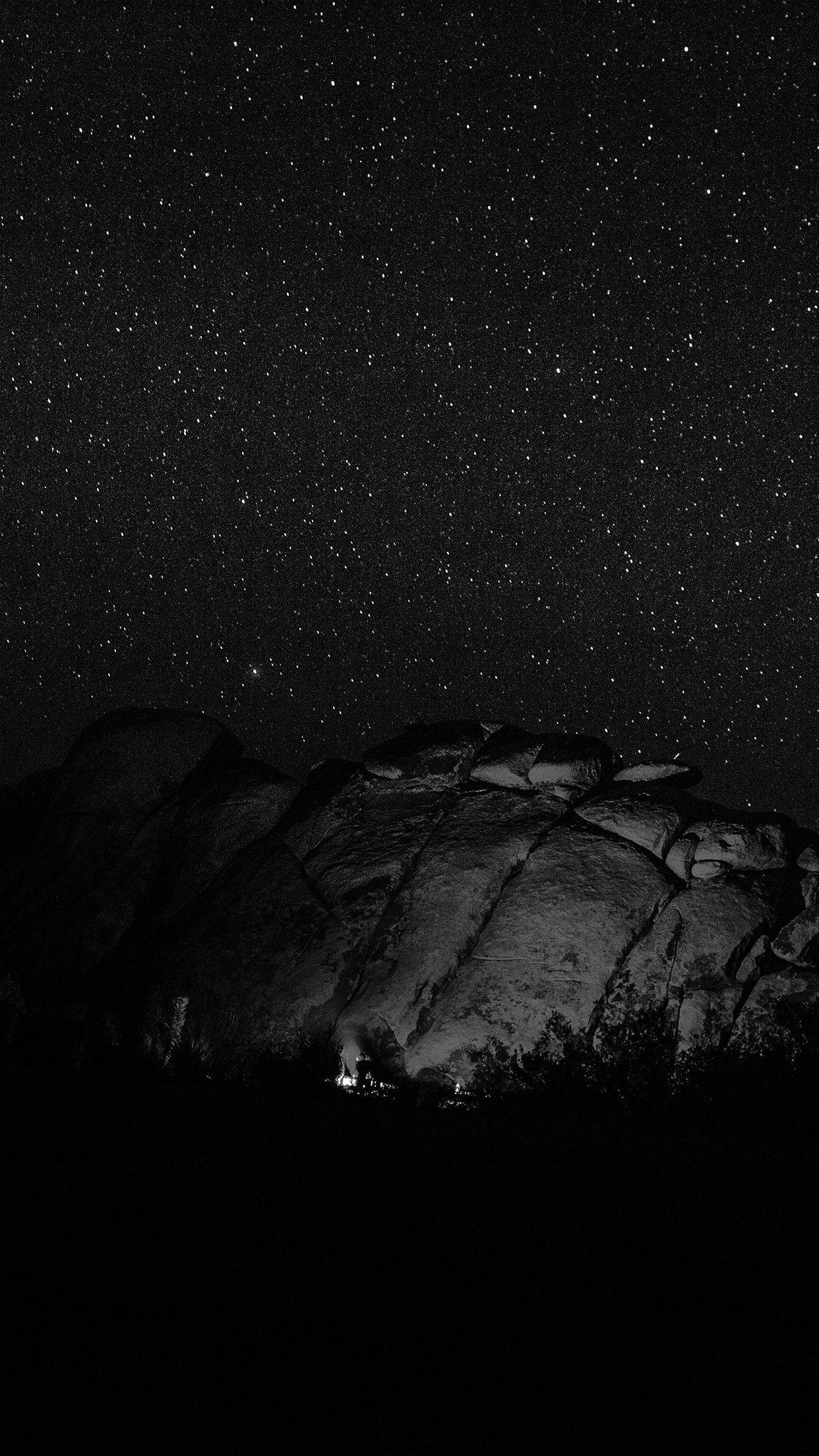 1242x2208 Mountain Starry Sky