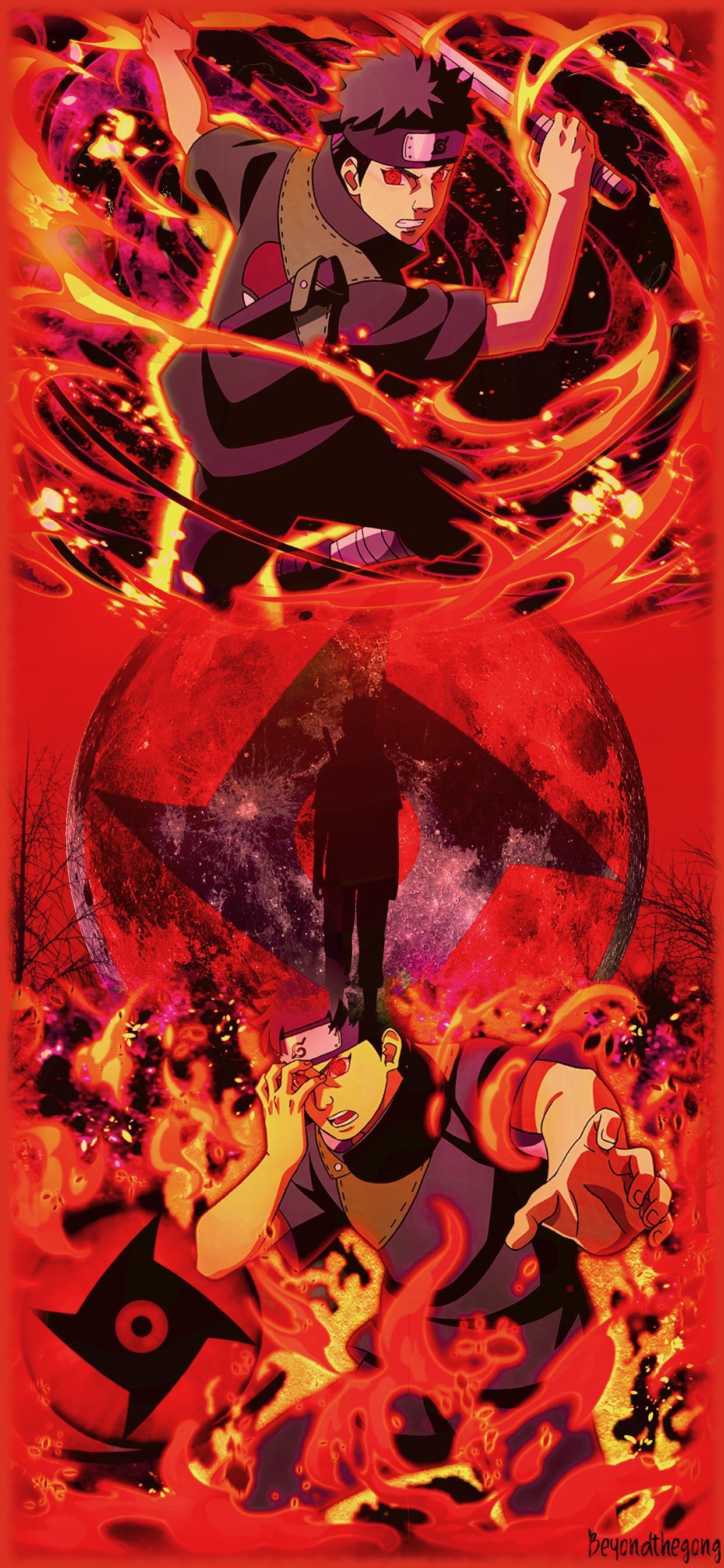 1242x2688 Shisui Price of Pride wallpaper I made for one of the sickest arts in the game