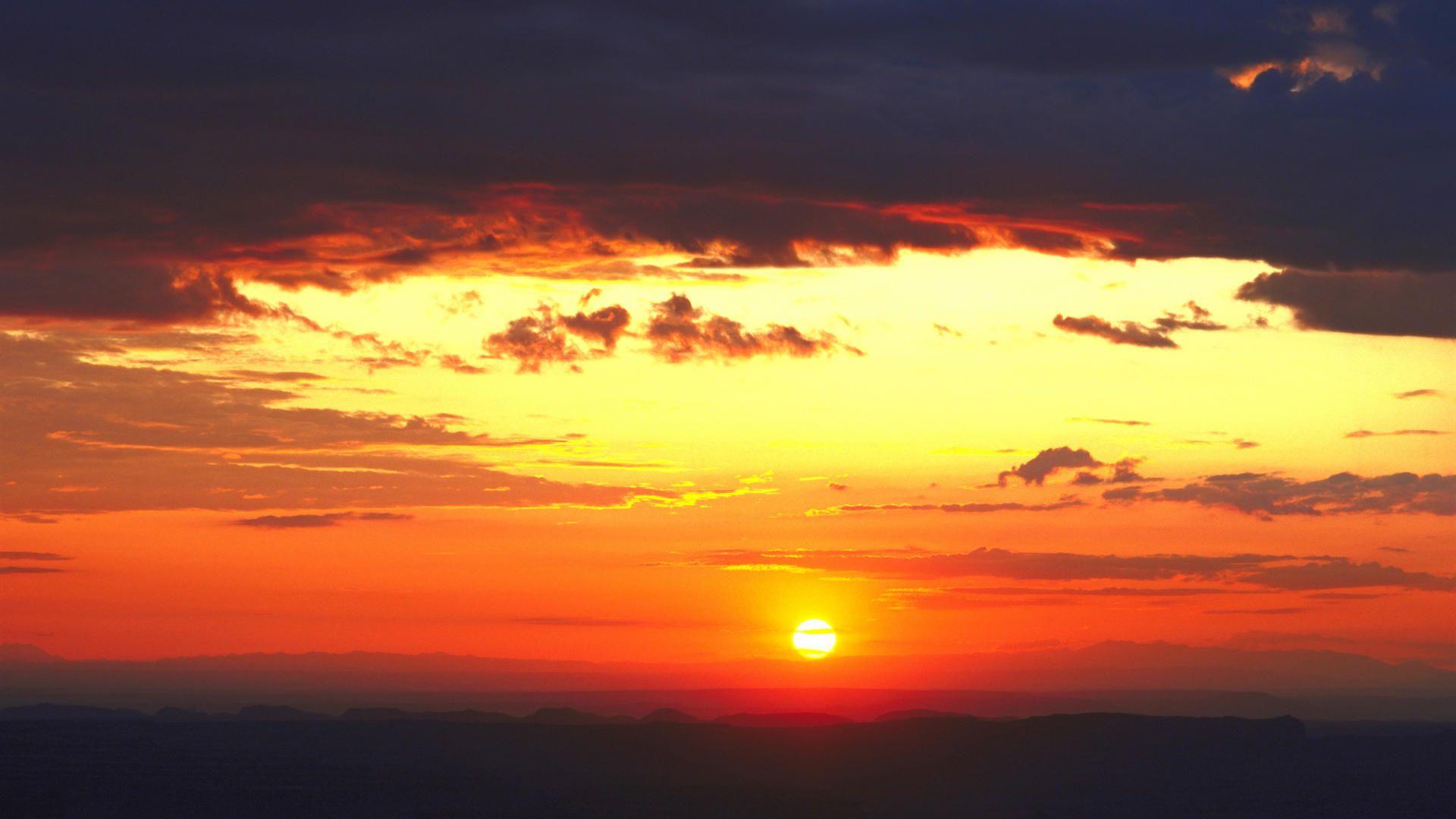 1920x1080 Background, arizona, sunset, national, navajo, monument
