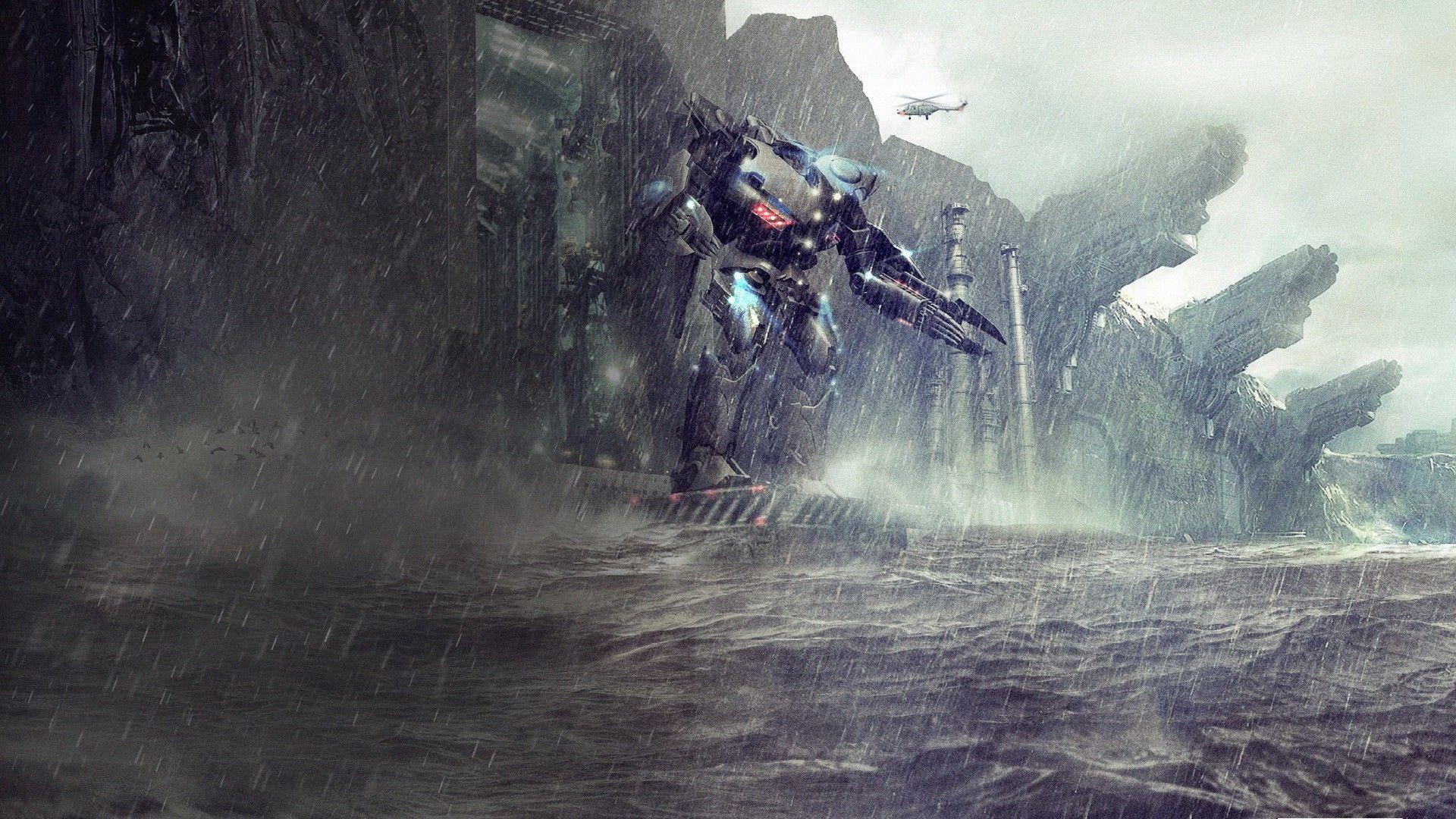 1920x1080 Giant Robot Wallpaper Group 1920×1200 Giant Robot Wallpaper (38 Wallpaper). Adorable Wallpaper. Pacific rim movie, Pacific rim, Robot wallpaper