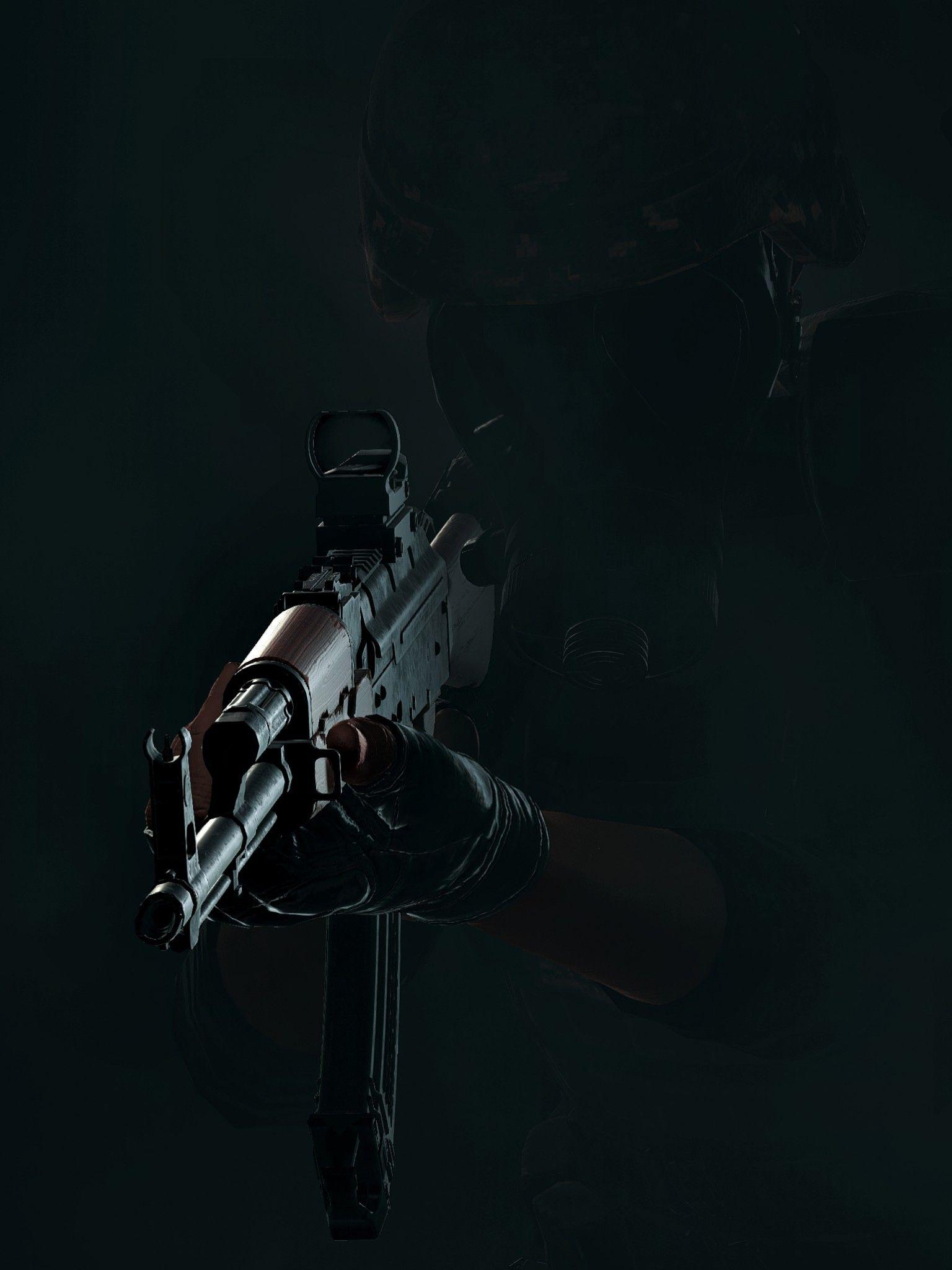 1536x2048 Wallpaper PlayerUnknown's Battlegrounds, PUBG, Black, Dark background, HD, 4K, Games,. Wallpaper for iPhone, Android, Mobile and Desktop