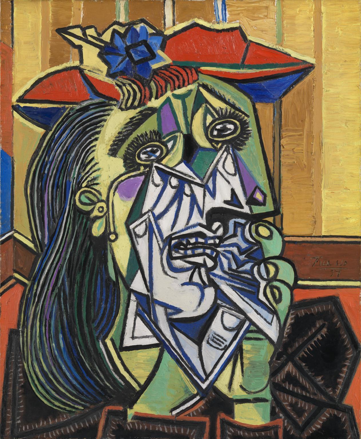 1262x1536 Weeping Woman', Pablo Picasso, 1937