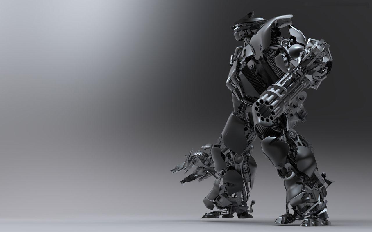 1280x800 Speaking of Giant robots, this is impressive modelling work. :). Robot wallpaper, Robot background, Robot image