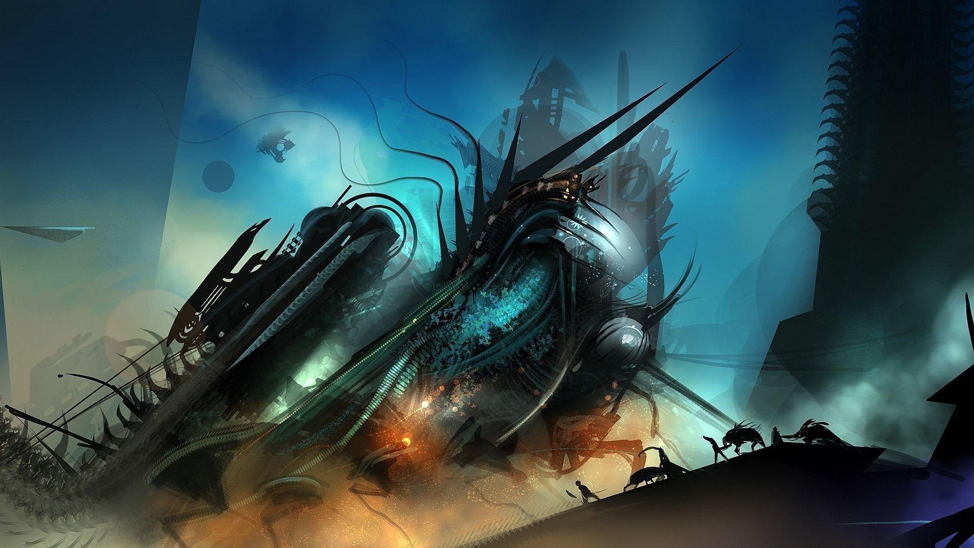 1920x1080 Robot Wallpaper