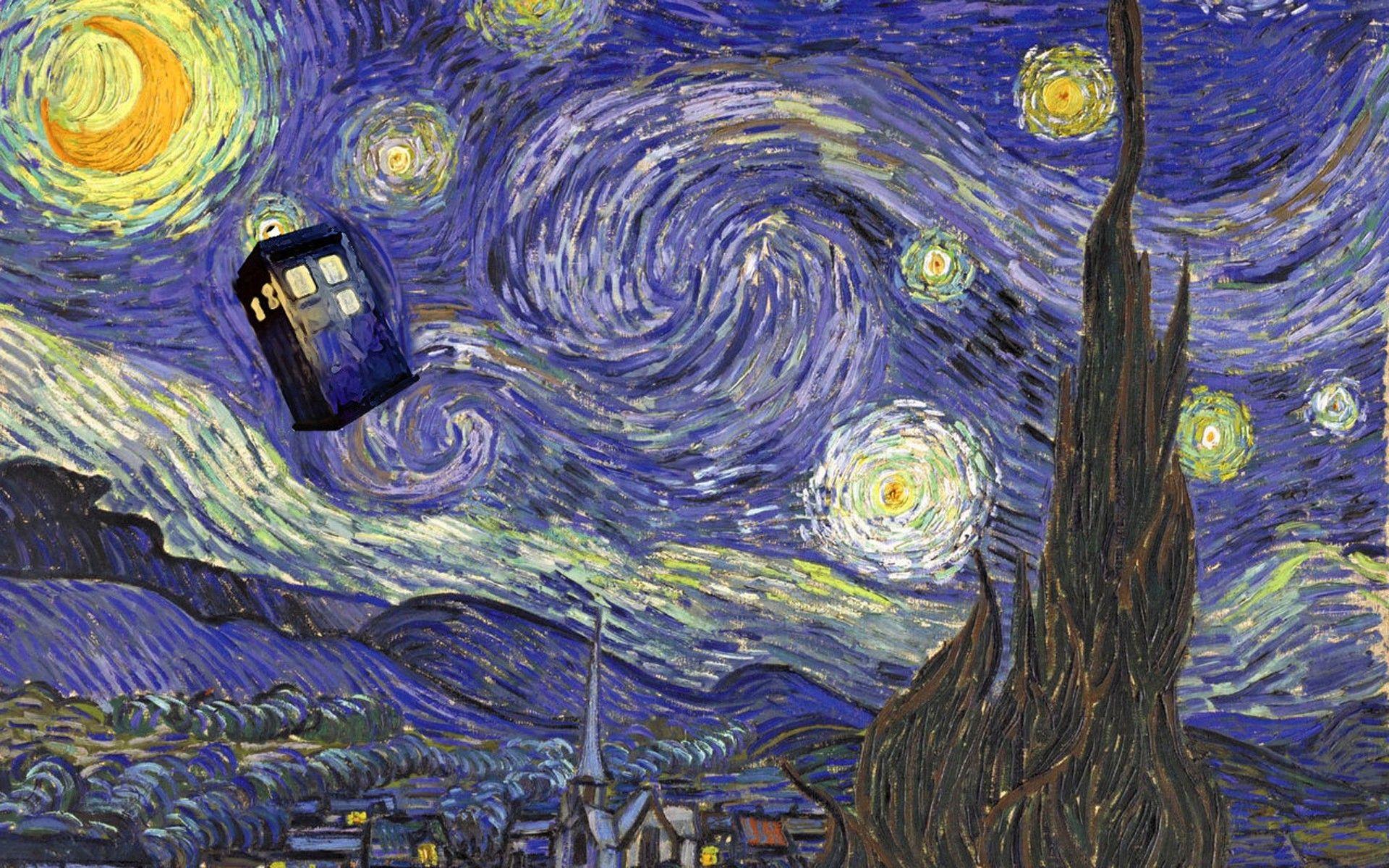 1920x1200 Tardis Phone Background