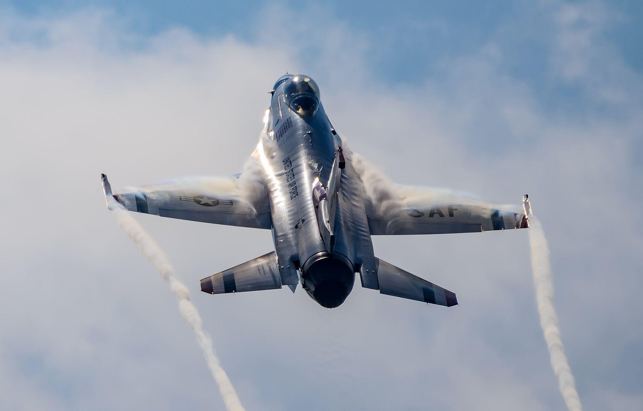 2048x1311 thunderbirds, Military aircraft, Military, Aircraft, Vehicle, General Dynamics F 16 Fighting Falcon Wallpaper HD / Desktop and Mobile Background