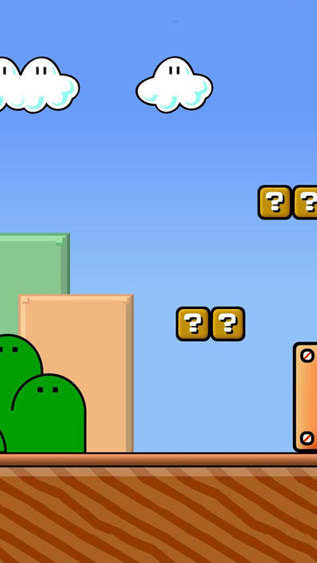 1080x1920 iPhone Mario Background .