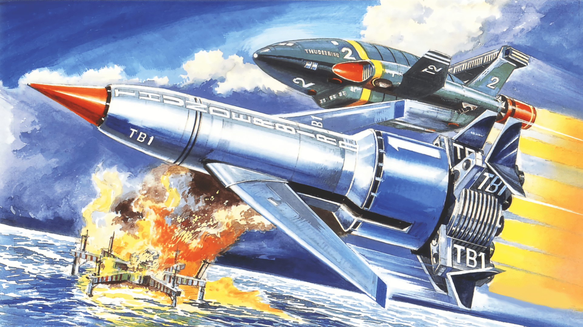 1920x1080 Gerry Anderson's Thunderbirds: Kokusai Kyuujotai Juudou Seyo!! Details Games Database