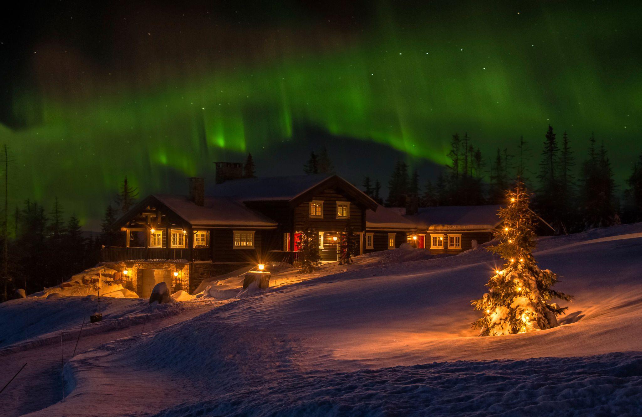 Winter Night Norway