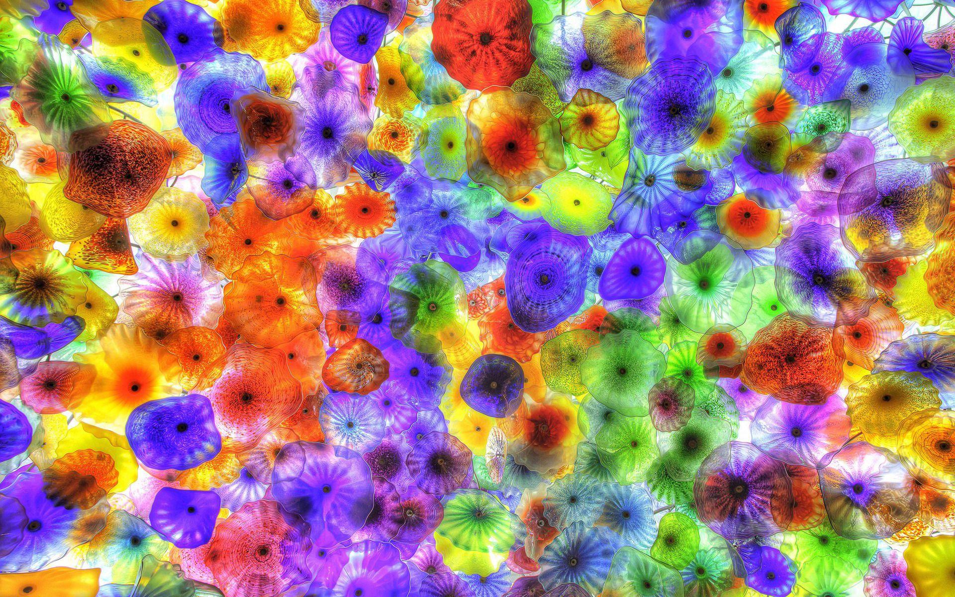 1920x1200 HD Jellyfish Background
