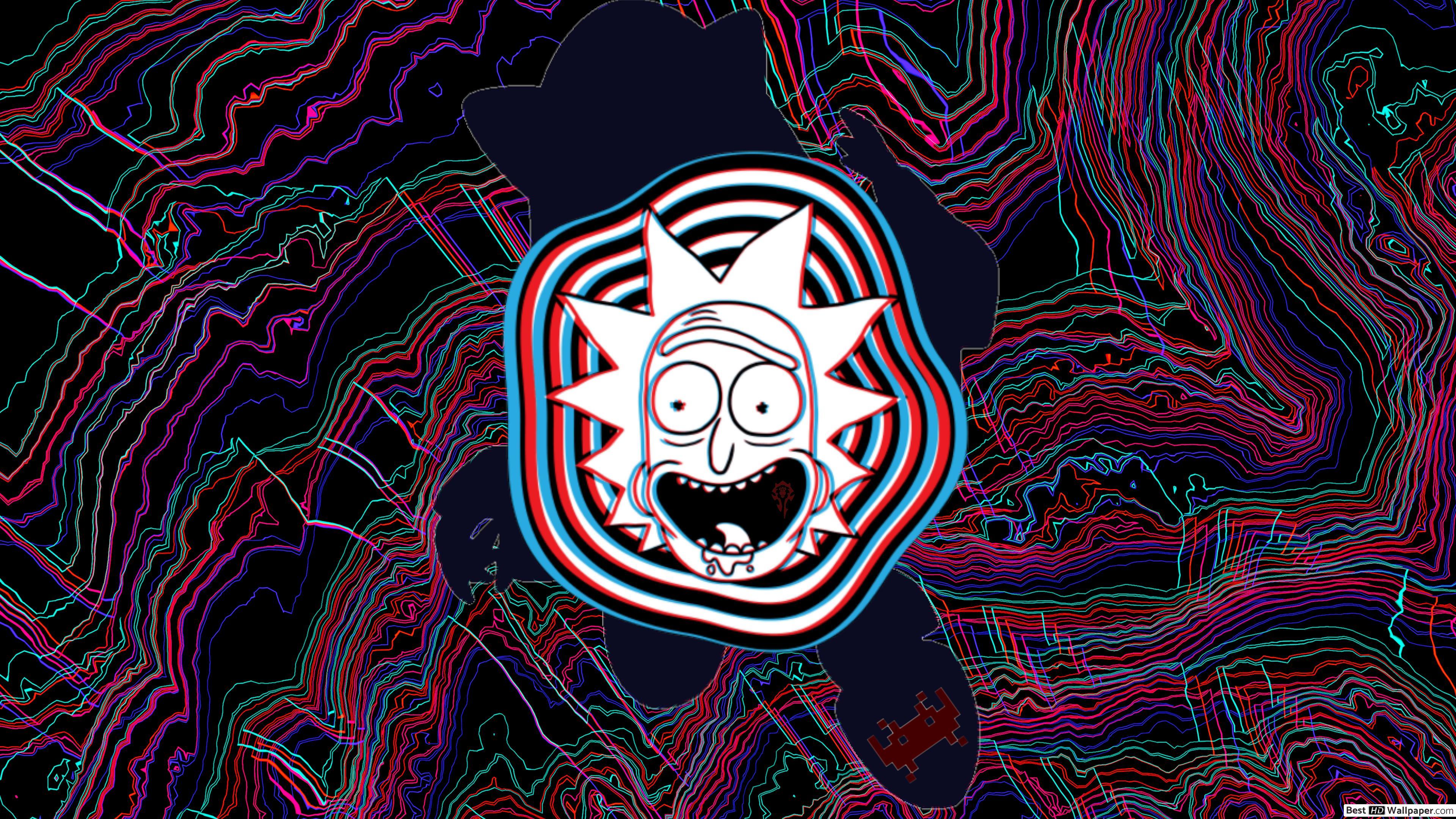 3840x2160 Glitch art HD wallpaper download