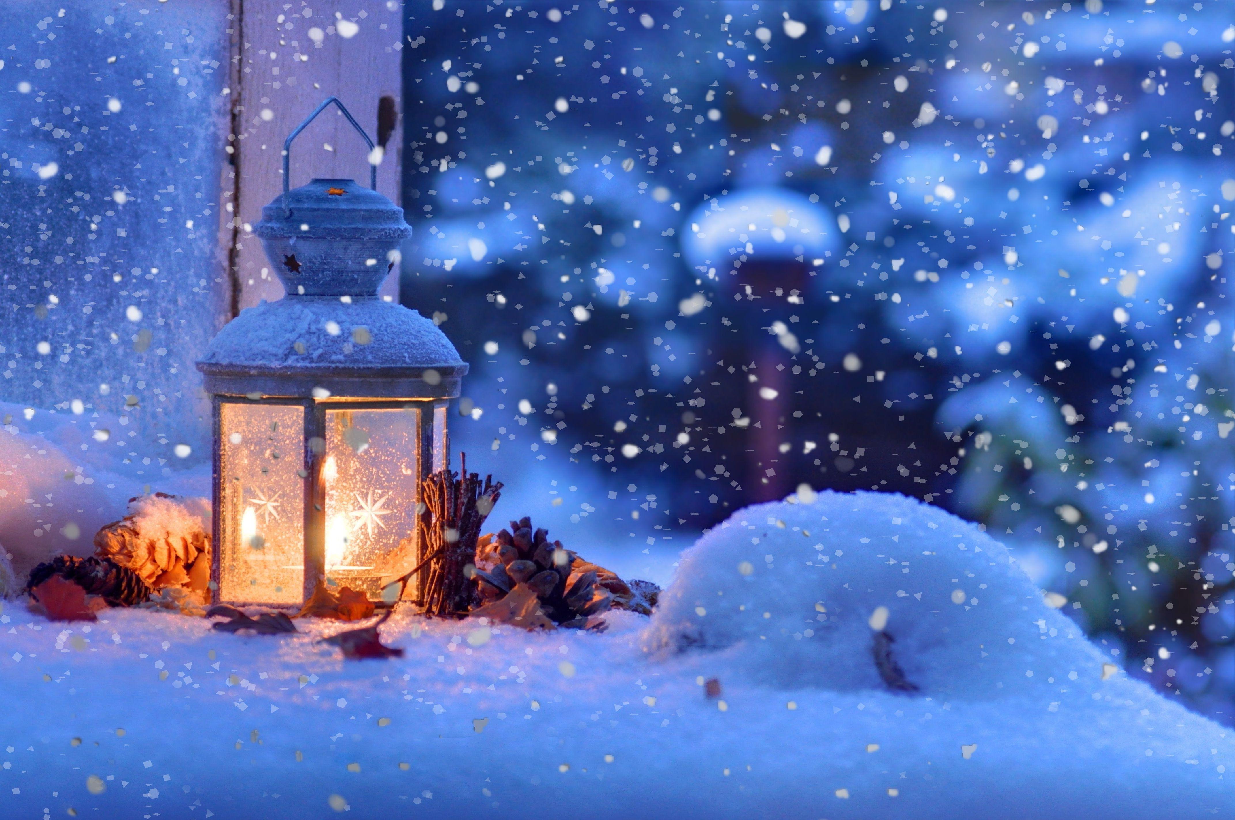 4287x2847 Christmas Picture Snow Wallpaper