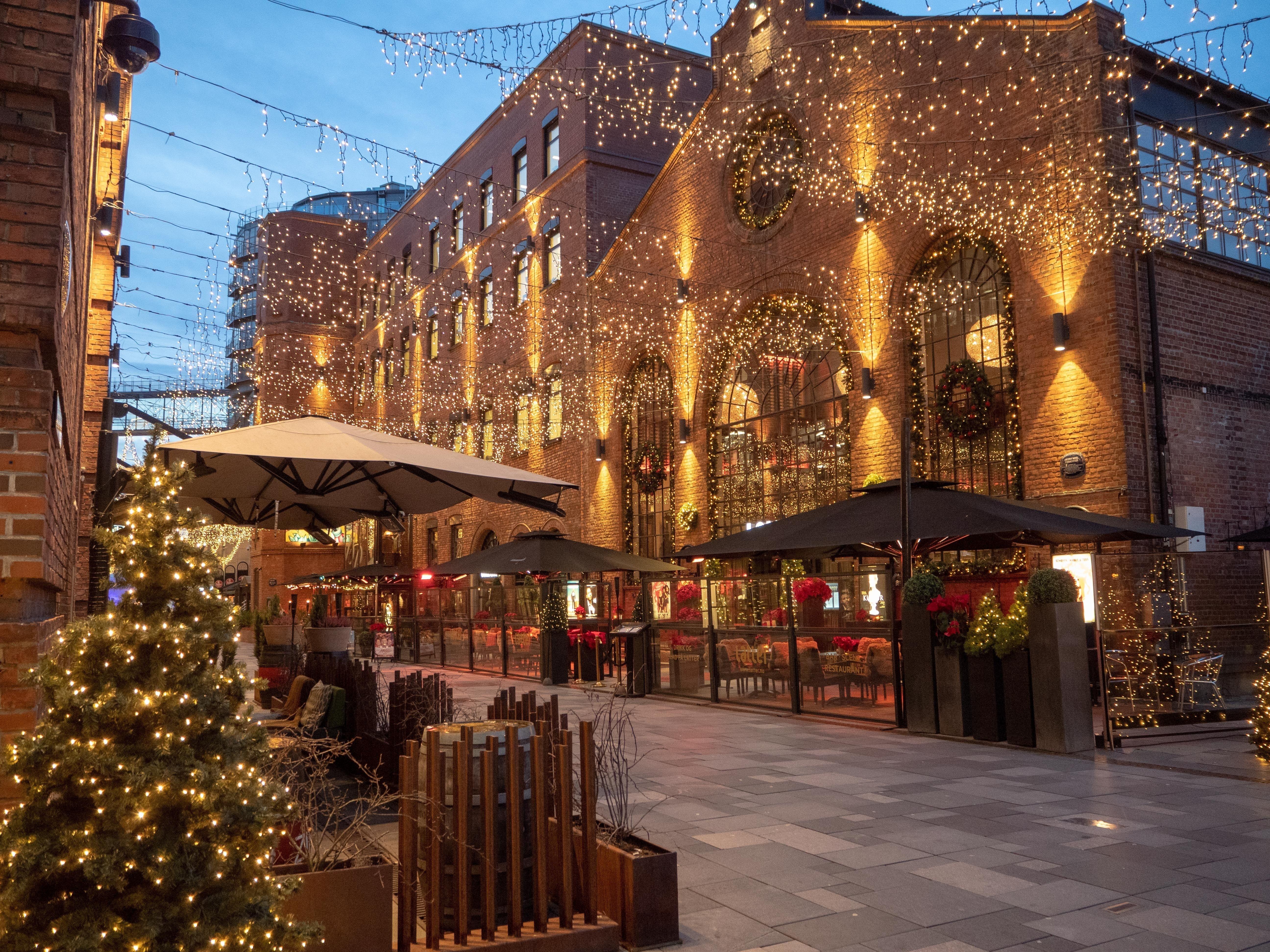 5184x3888 Wallpaper. Winter. photo. picture. Christmas, New year, the city, landscape, Norway