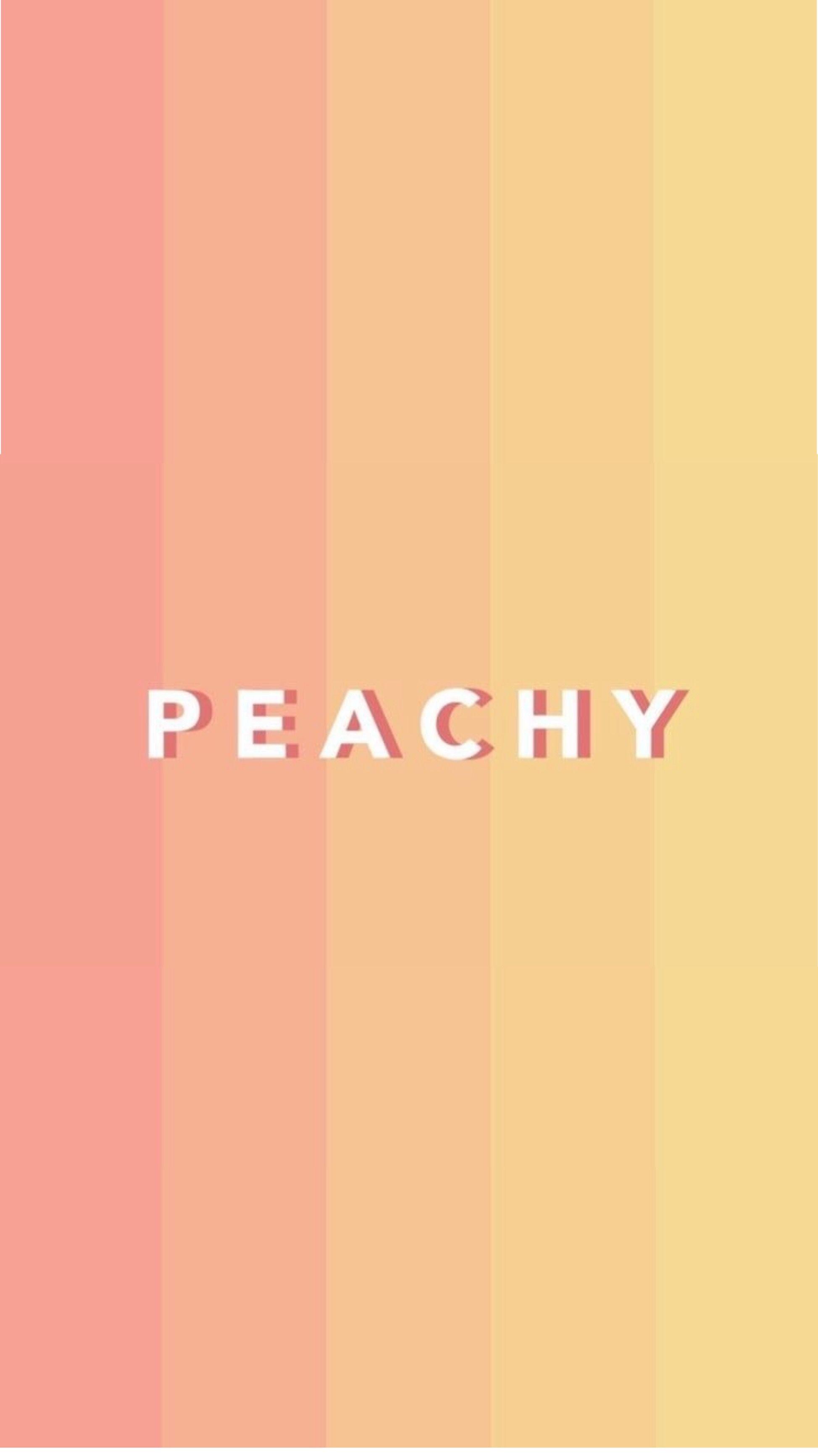 1947x3464 Peach Aesthetic Wallpaper