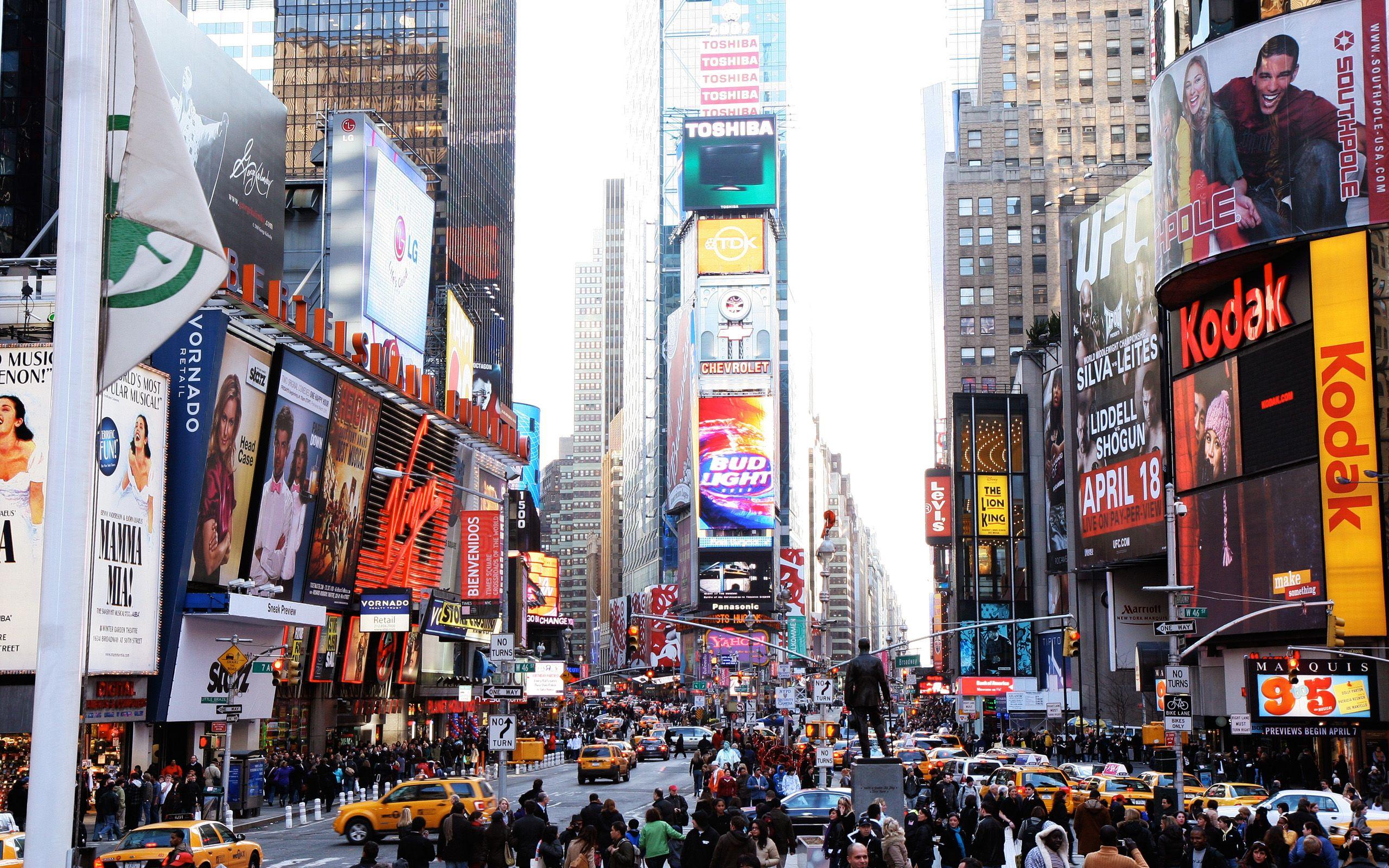 2560x1600 New York Times Square Wallpaper 51014 .