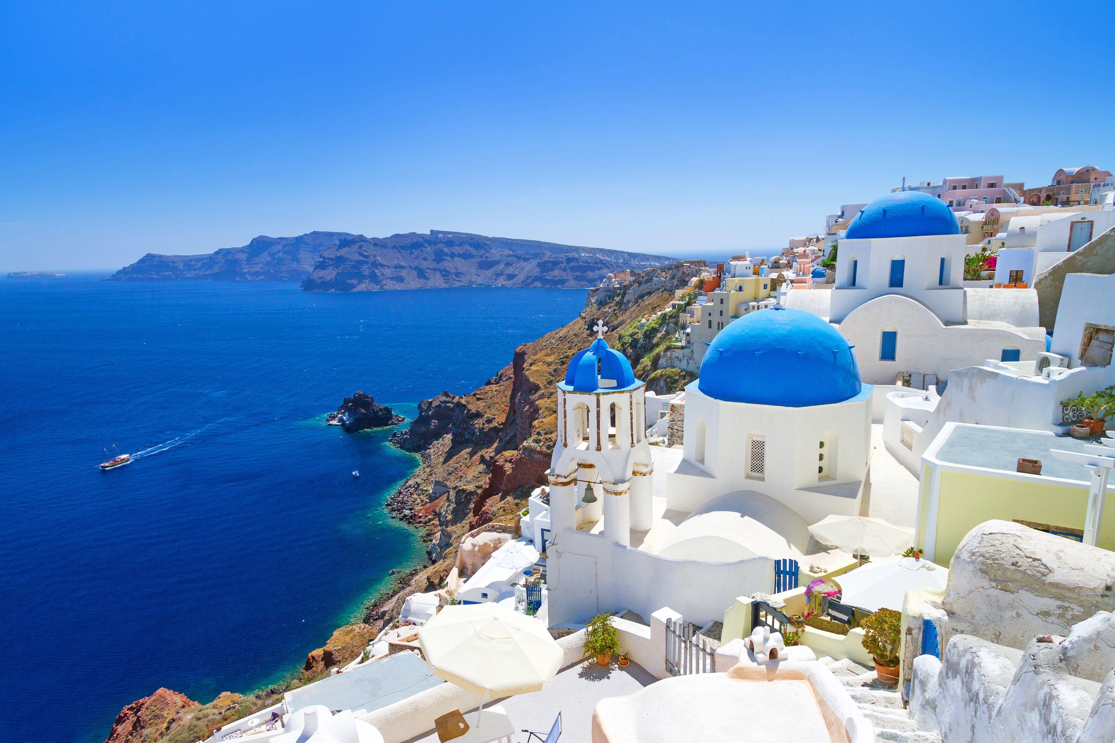 Greek Landscape Wallpapers - Top Free Greek Landscape Backgrounds - WallpaperAccess