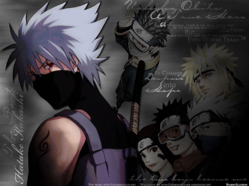 1024x768 Naruto Kakashi Hatake Wallpaper HD For Mac