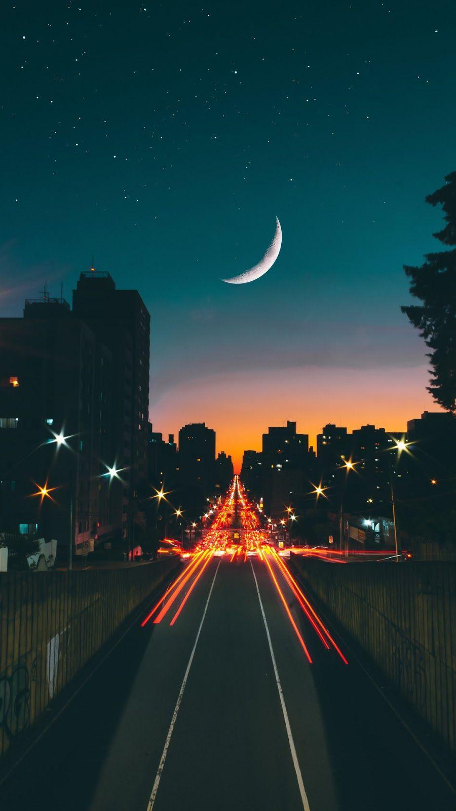 900x1600 Road in the night #wallpaper #iphone #android #background #followme. Unique iphone wallpaper, Nature photography, Sky aesthetic