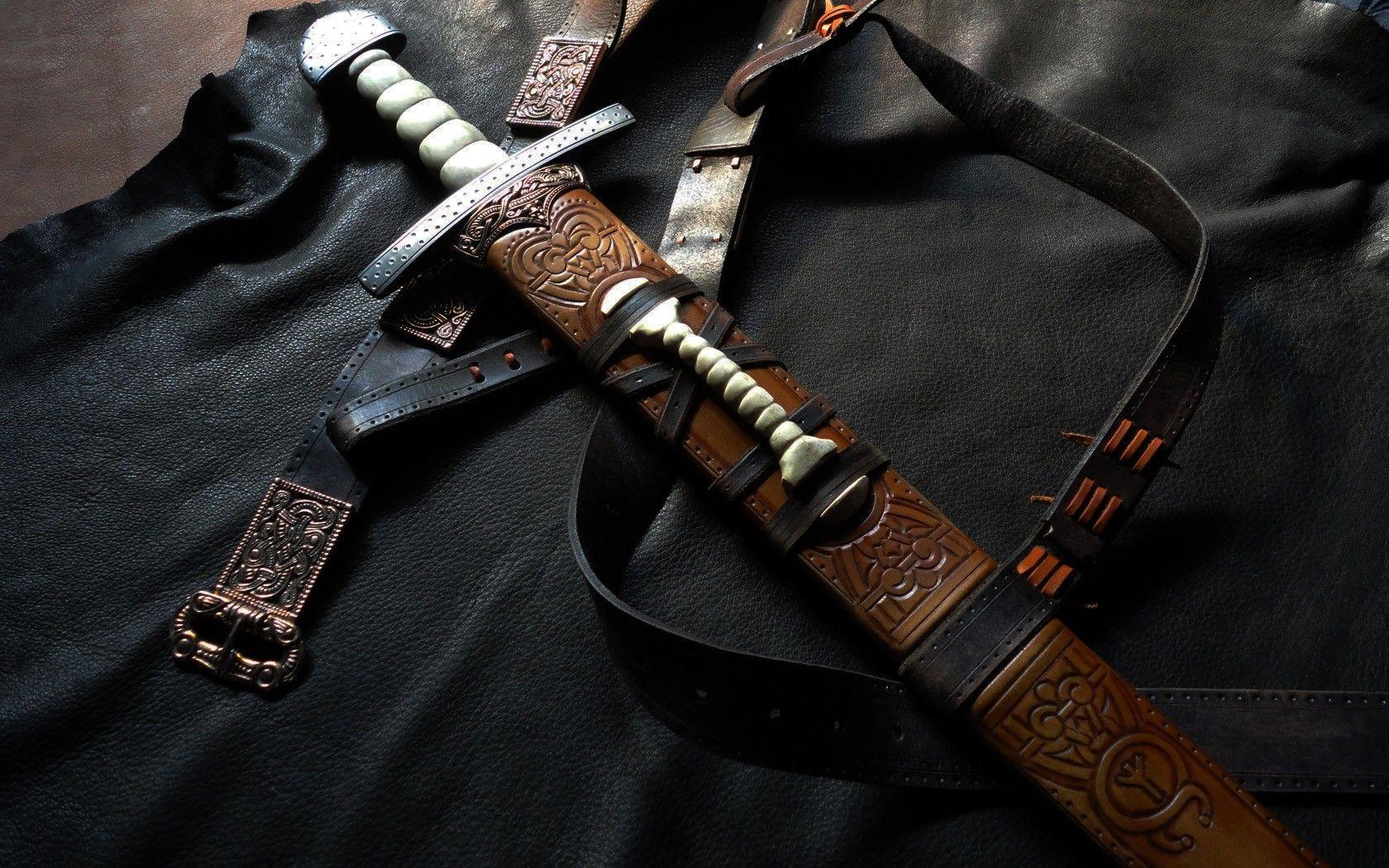 1680x1050 Swords Wallpaper