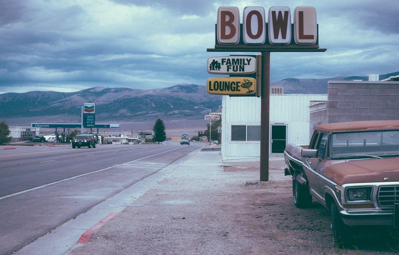 1332x850 Wallpaper car, USA, vintage, sky, retro, mountain, America, gas image for desktop, section разное