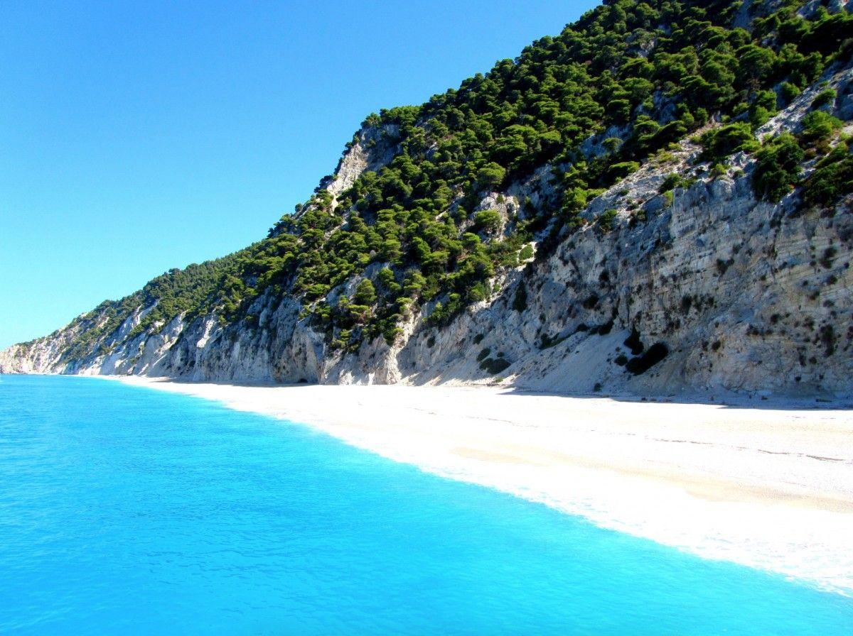 1200x896 Egremni Beach Greece #Image
