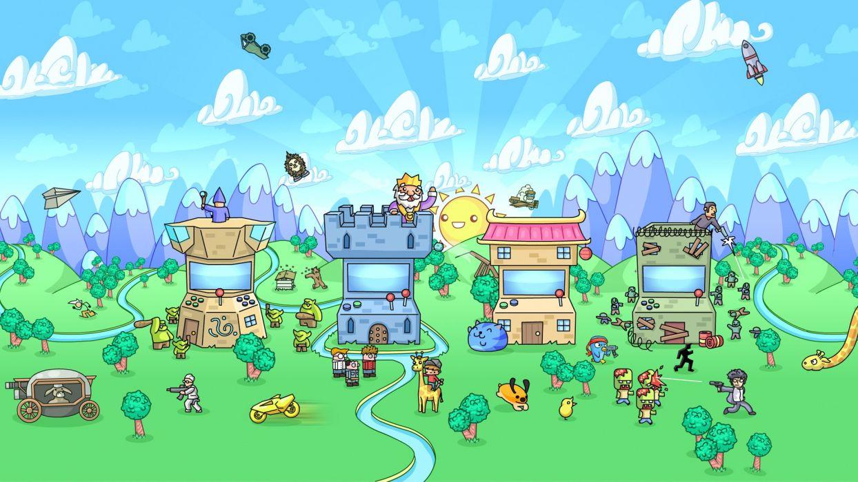 1244x700 KINGDOM RUSH online strategy fantasy fighting defense 1kingdomrush wallpaperx1080