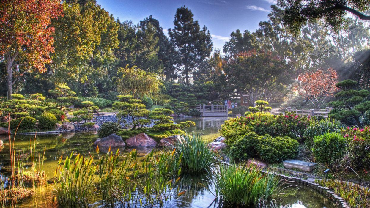 1245x700 Earl Burns Miller Japanese Garden California State University Long Beach California United States Uhd 4k Wallpaper Wallpaperx2160