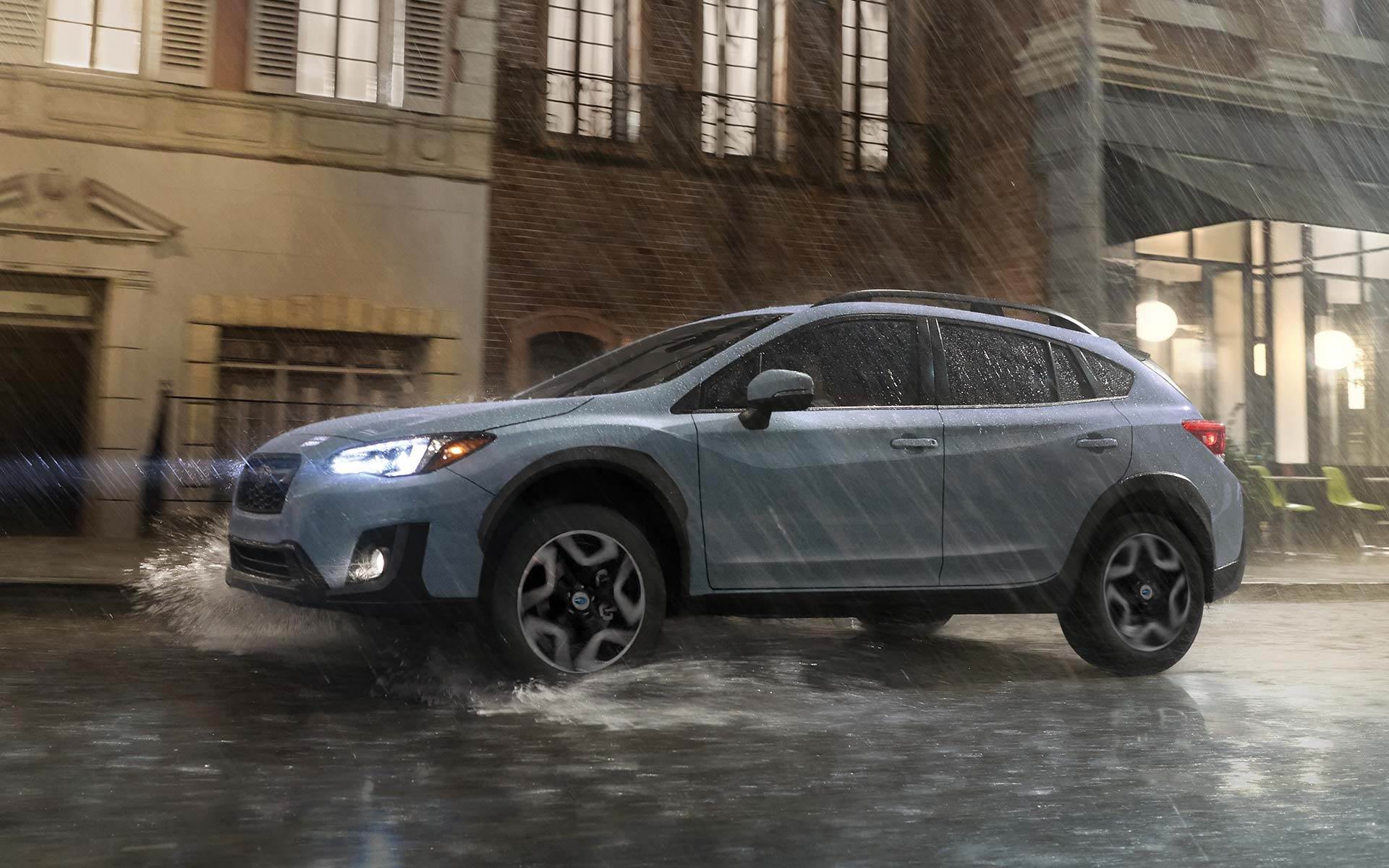 1920x1200 Subaru Crosstrek in water rain 4k HD wallpaper