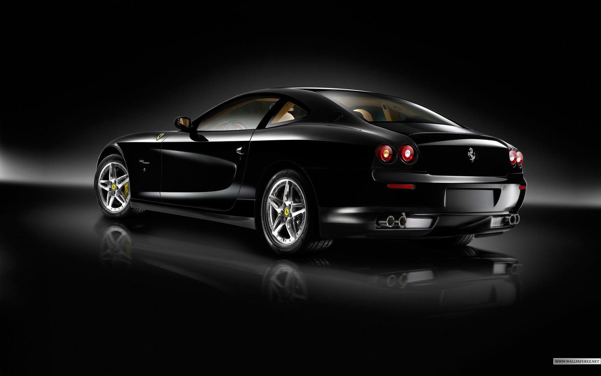 1920x1200 Download Car Wallpaper HD For Desktop Widescreen Free Black Ferrari