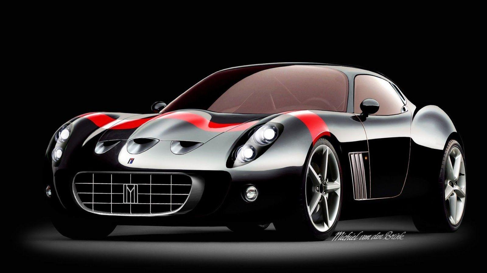 1600x900 Quotes Fun And Picture: Black Ferrari Wallpaper