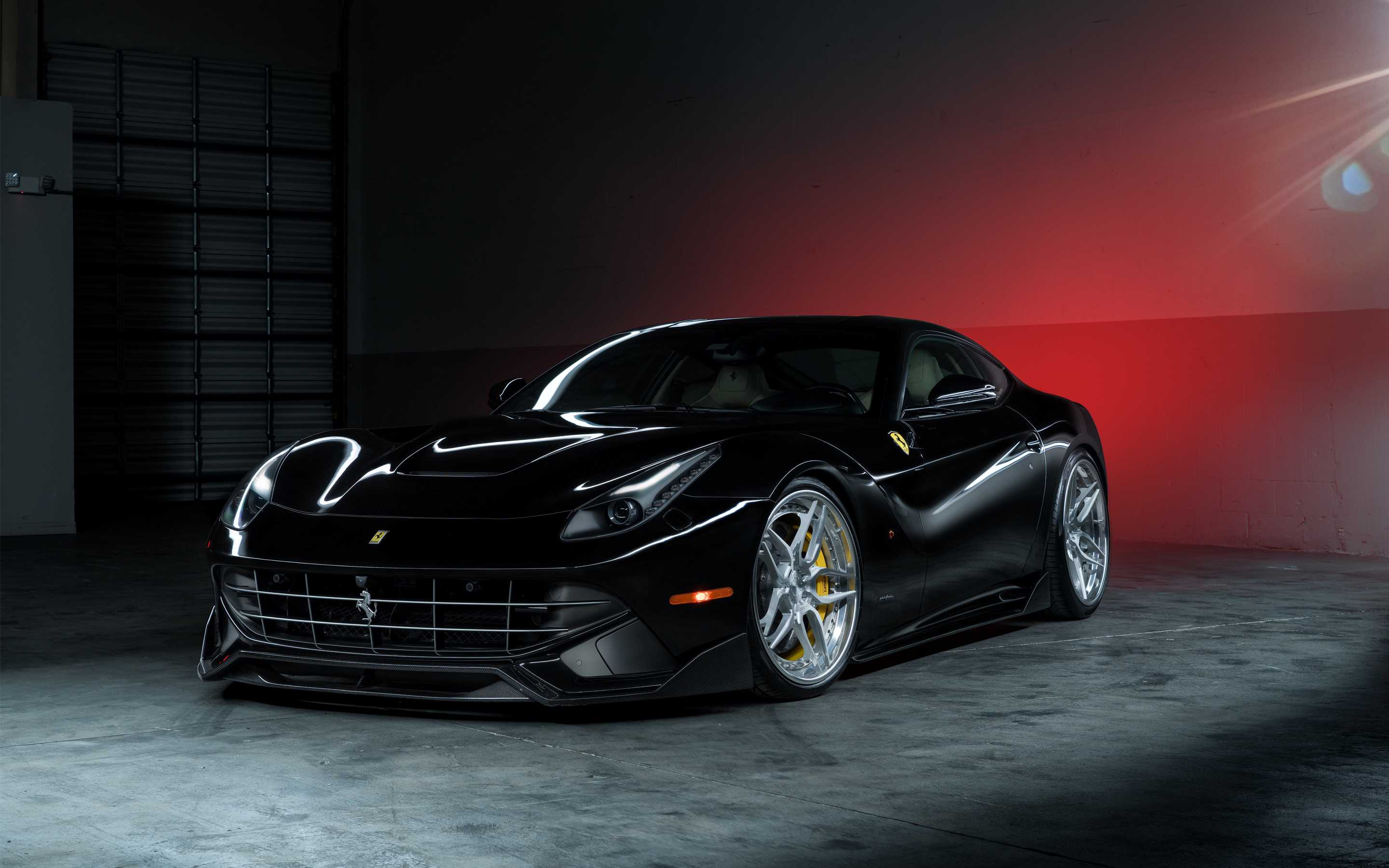 2880x1800 Black Ferrari Wallpaper HD 1080p Full Pics Background
