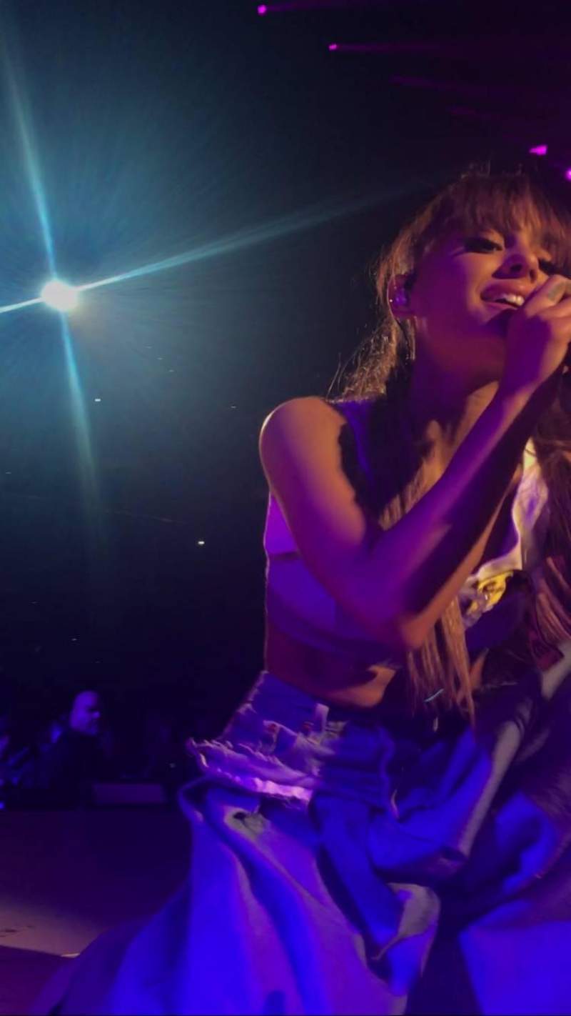 800x1422 BOK Center, section Floor row C, seat 1 Grande tour: Dangerous Woman Tour, Shared Anonymously